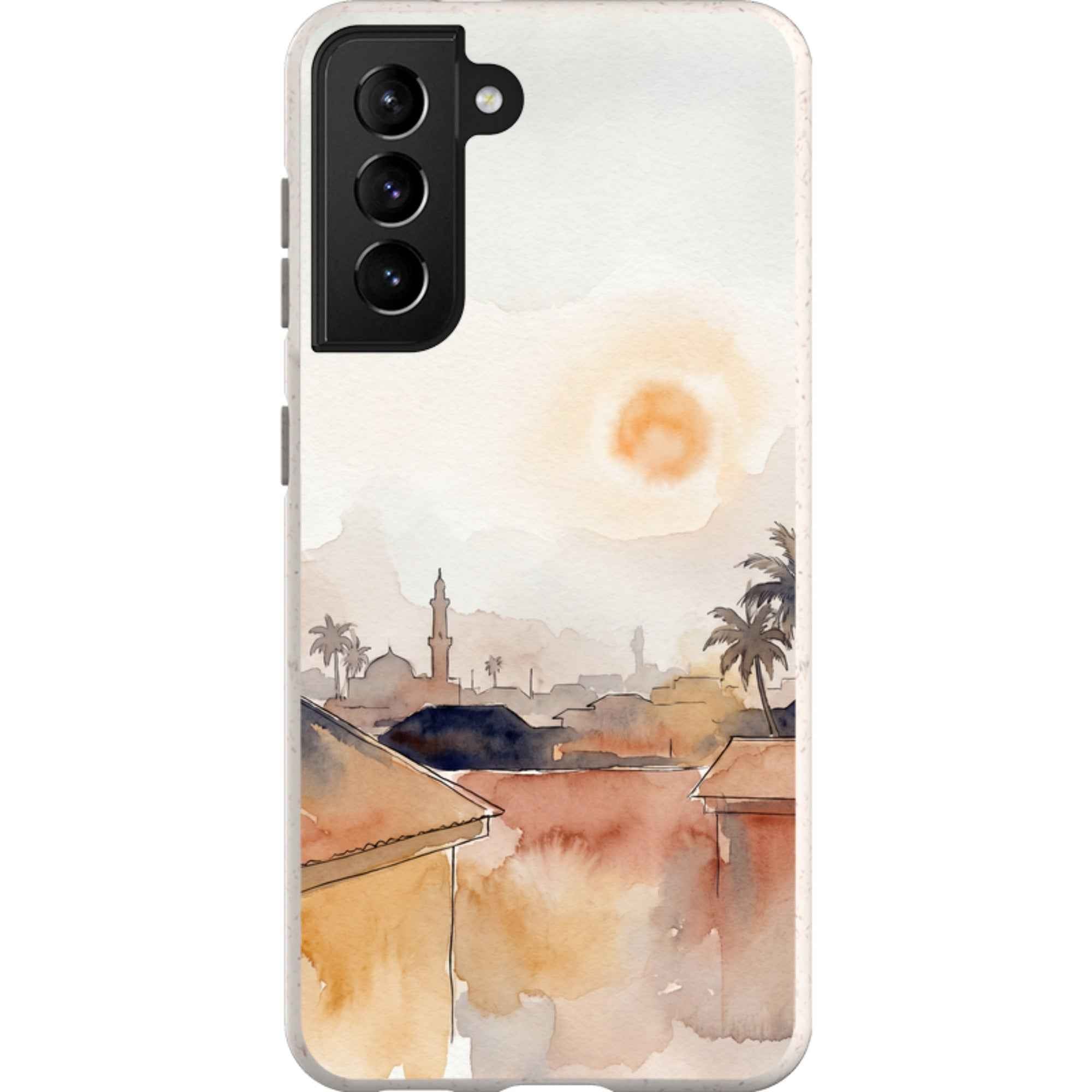 Harmattan Sky by Tobi Akinyemi - Samsung Galaxy Bio-degradable Case