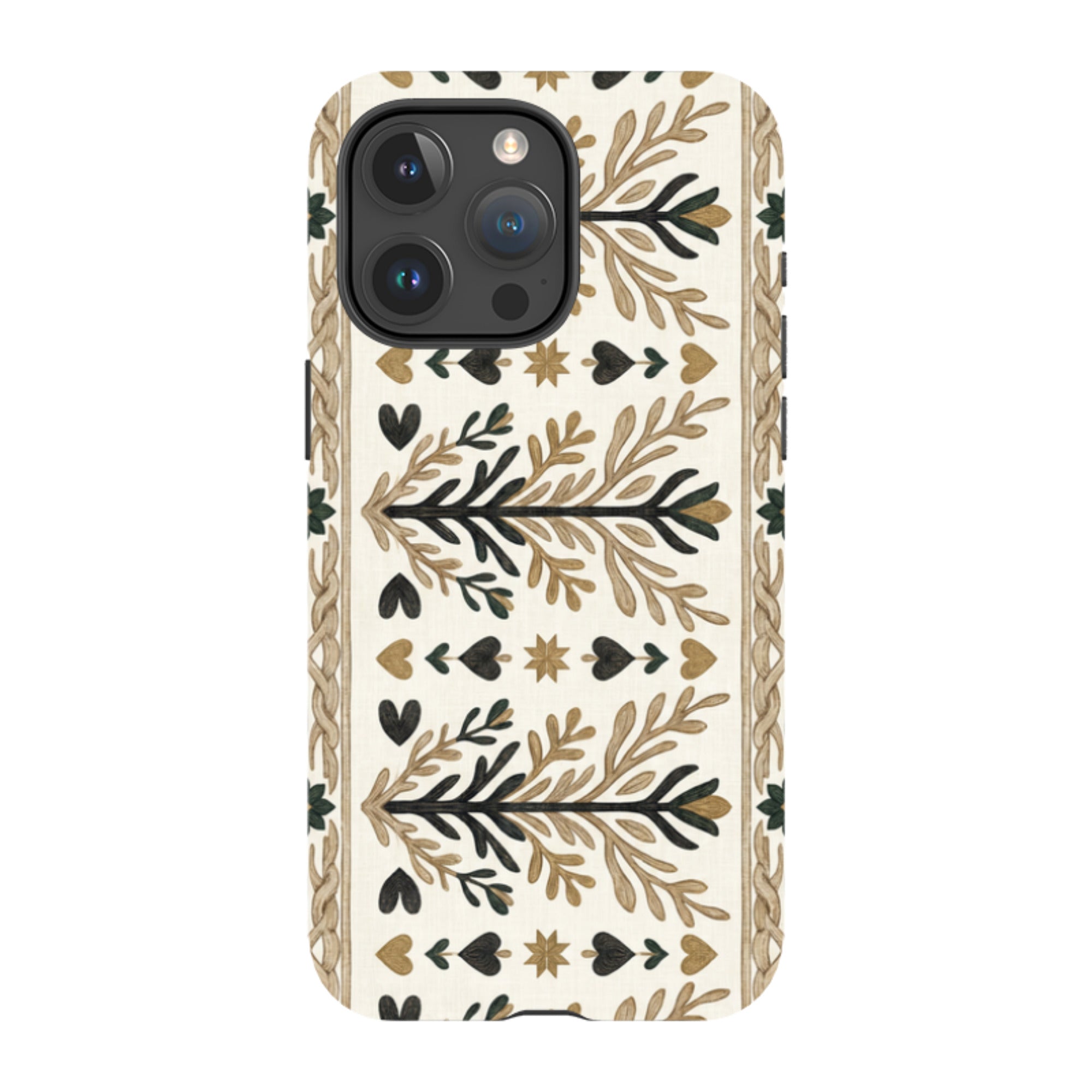 Heritage Border by Elsi Vaarala - iPhone Tough Case