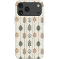 Birch and Linen Pattern by Elsi Vaarala — iPhone 17 Pro Max iPhone Bio-degradable Case — Finnaij