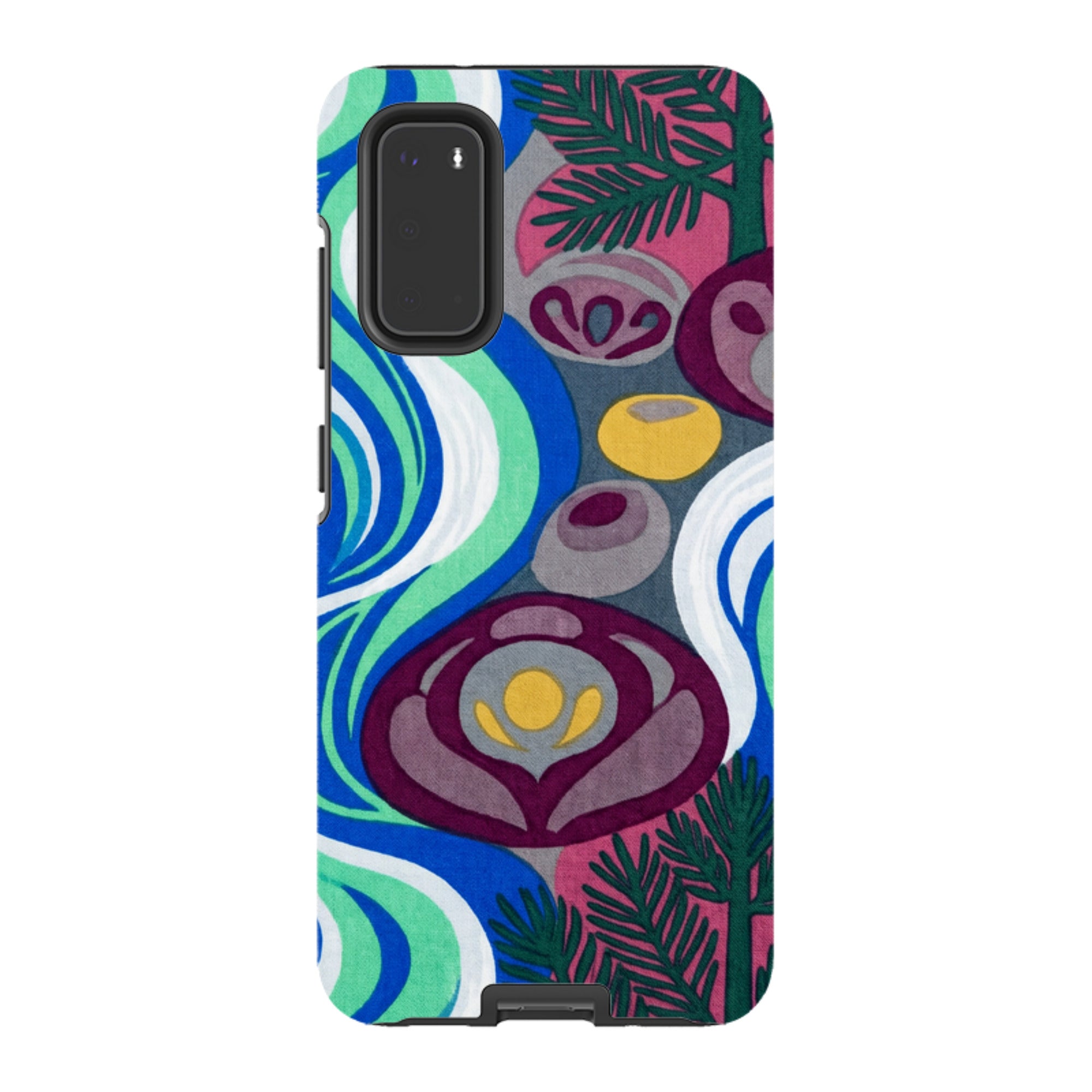 Sauna Bloom Motif by Aino Kallio - Samsung Tough Case