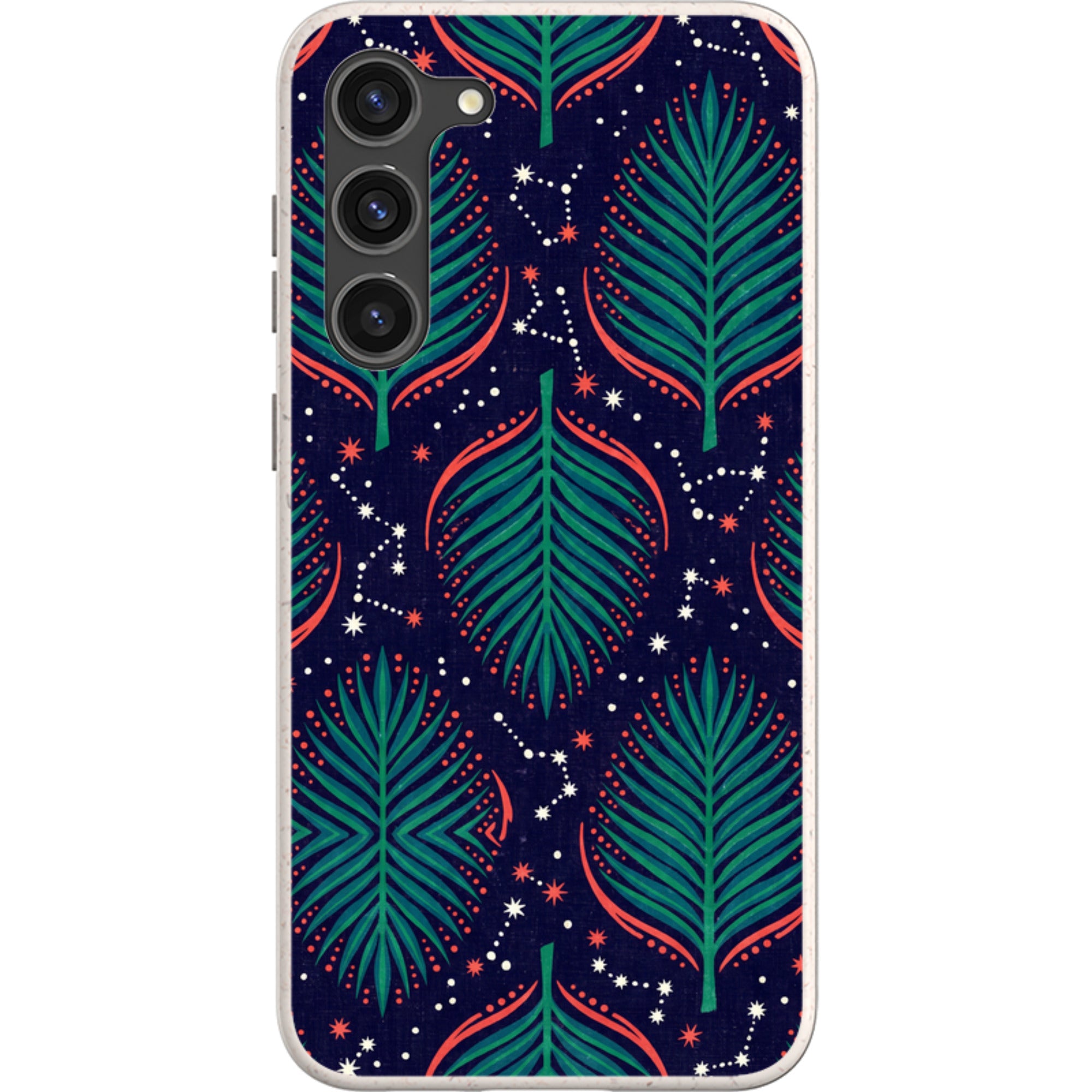 Palm Frond Constellations by Ada Okoye — Galaxy Bio-degradable Case for Samsung Galaxy — Finnaij