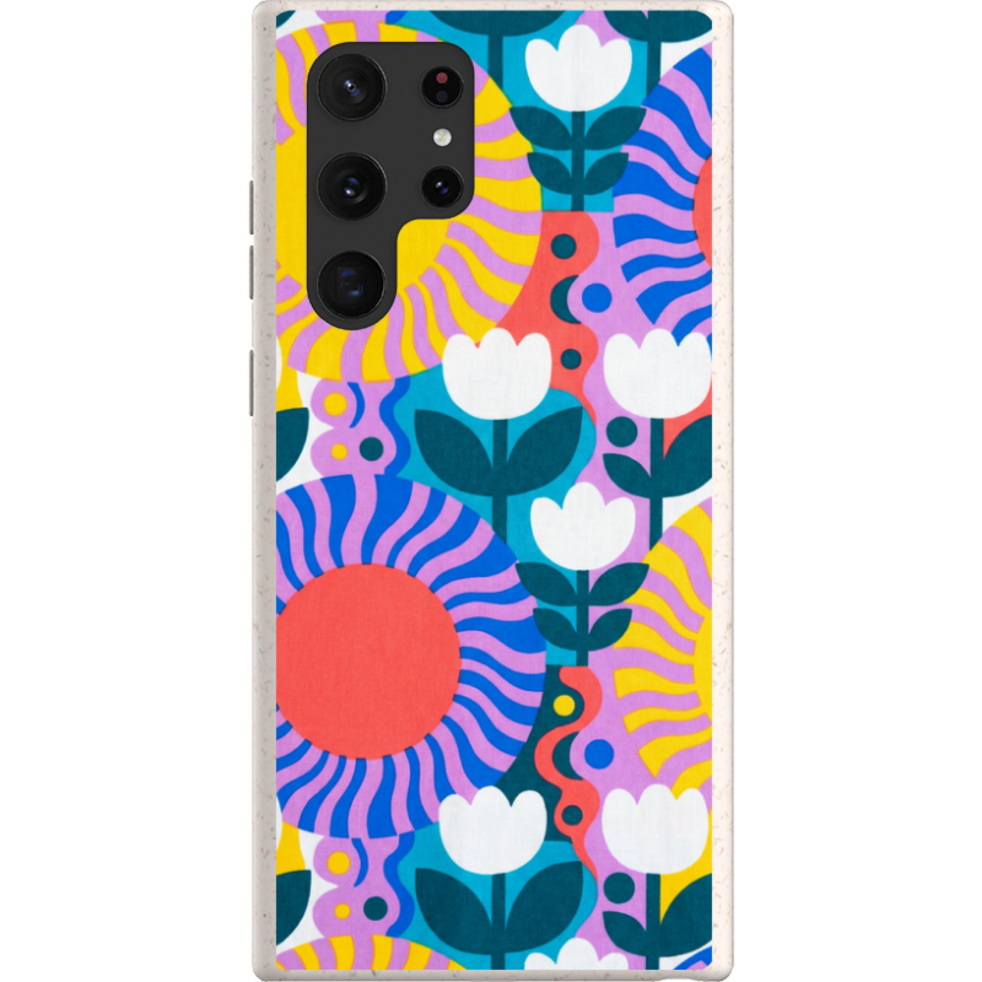 Midnight Sun Mod Bloom by Salla Niemi - Samsung Galaxy Bio-degradable Case