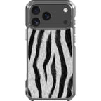 Zebra Groove — Apple iPhone Magsafe Clear Impact Case — Finnaij