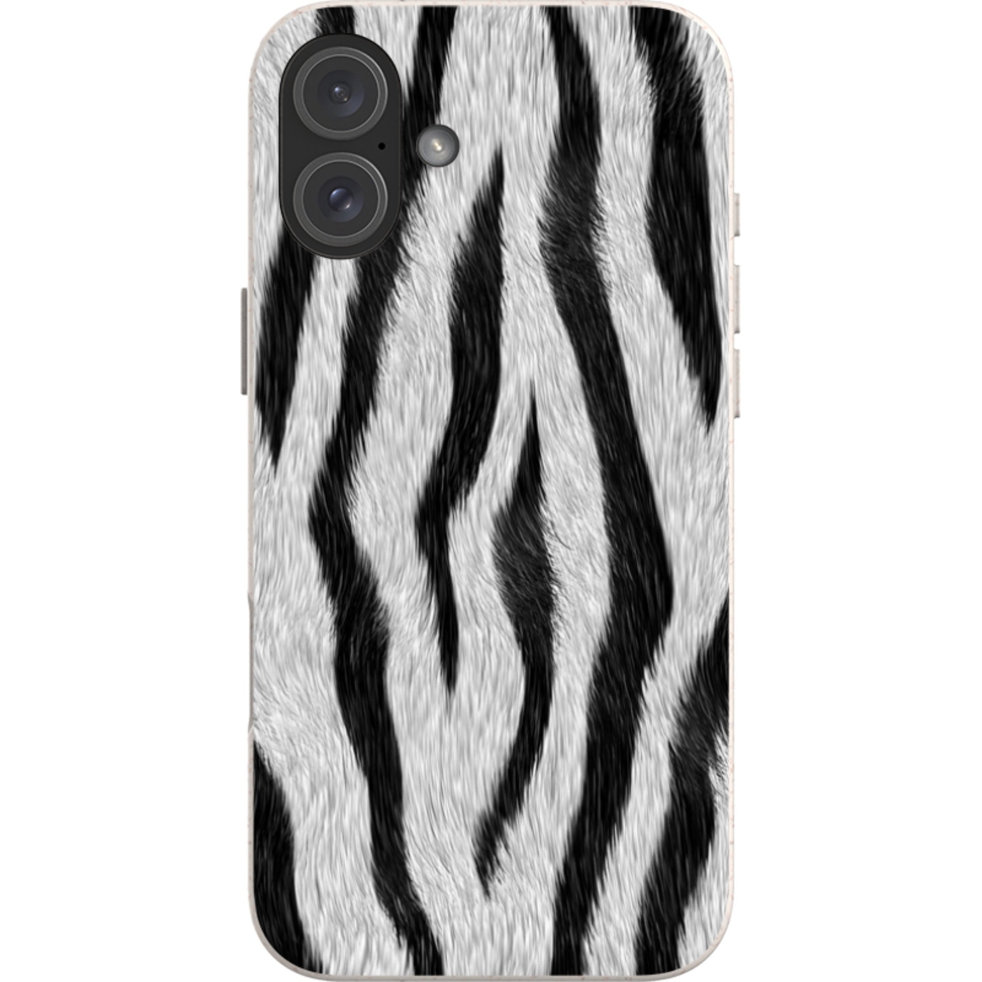 Zebra Groove — Apple iPhone Bio-degradable Case — Finnaij