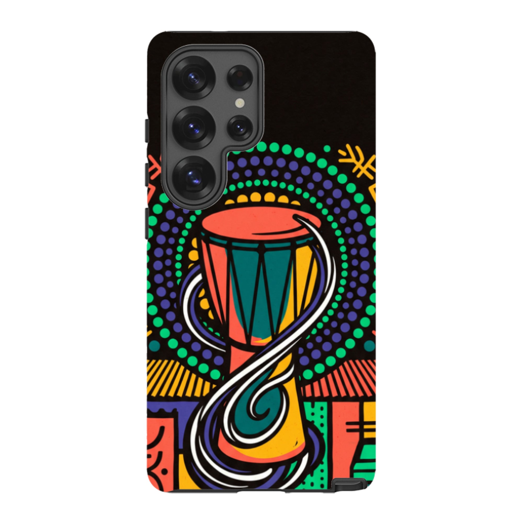Talking Drum Halo by Ada Okoye — Tough Case for Samsung Galaxy — Finnaij