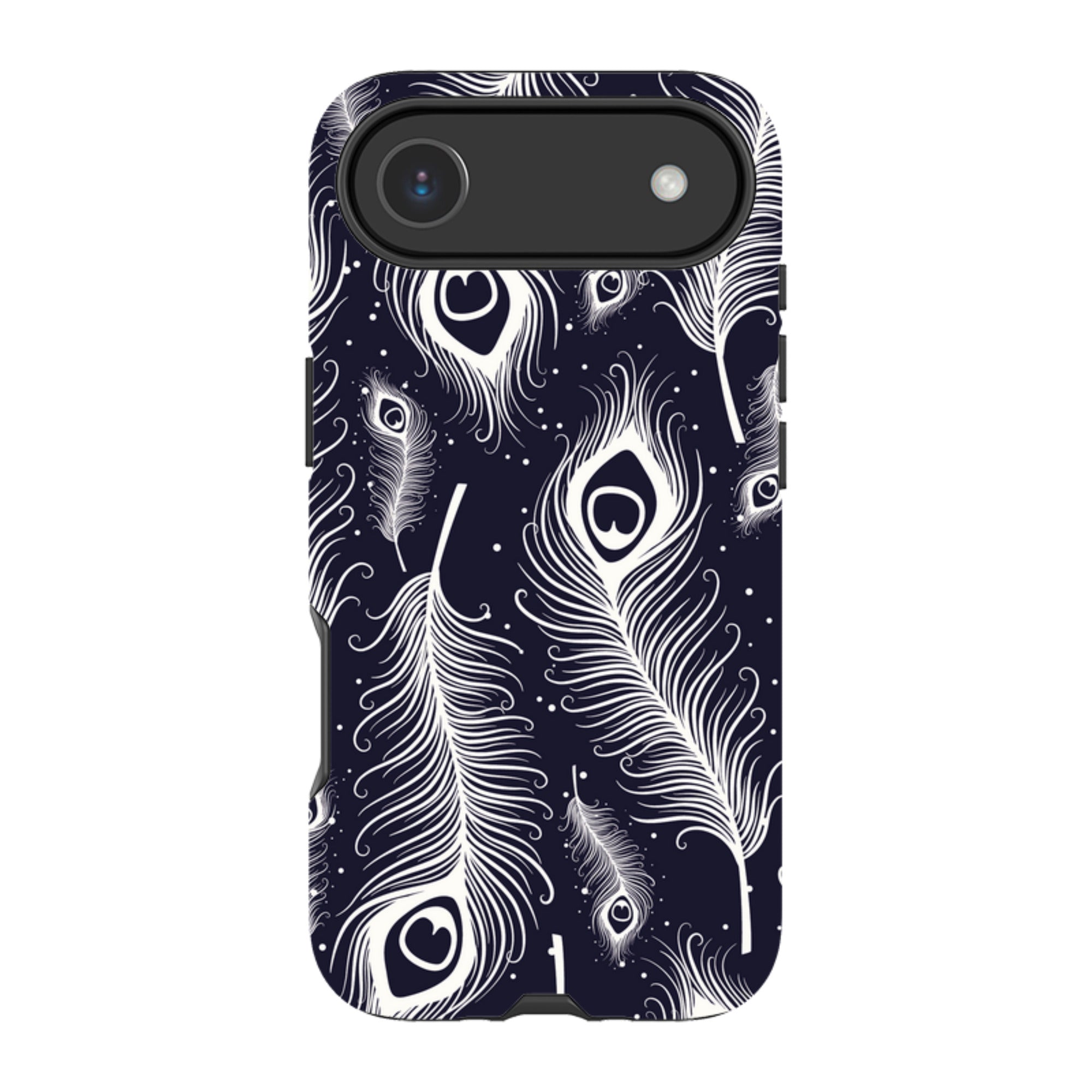 Feathers in Bloom — Apple iPhone Tough Case — Finnaij