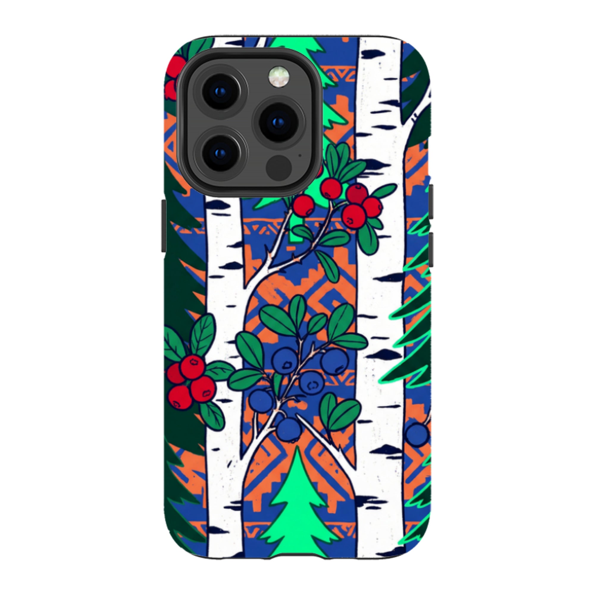 Nordic Forest by Aino Kallio — iPhone 13 Pro Magsafe Tough Case — Finnaij