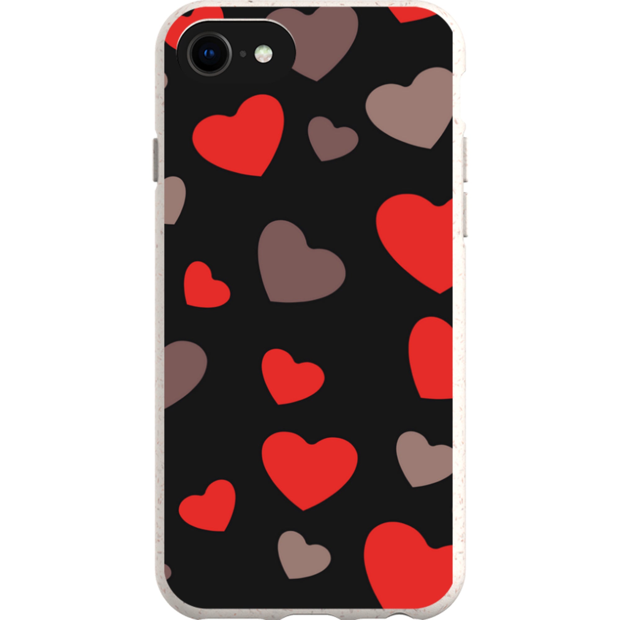 Red Hearts — iPhone SE3 iPhone Bio-degradable Case — Finnaij