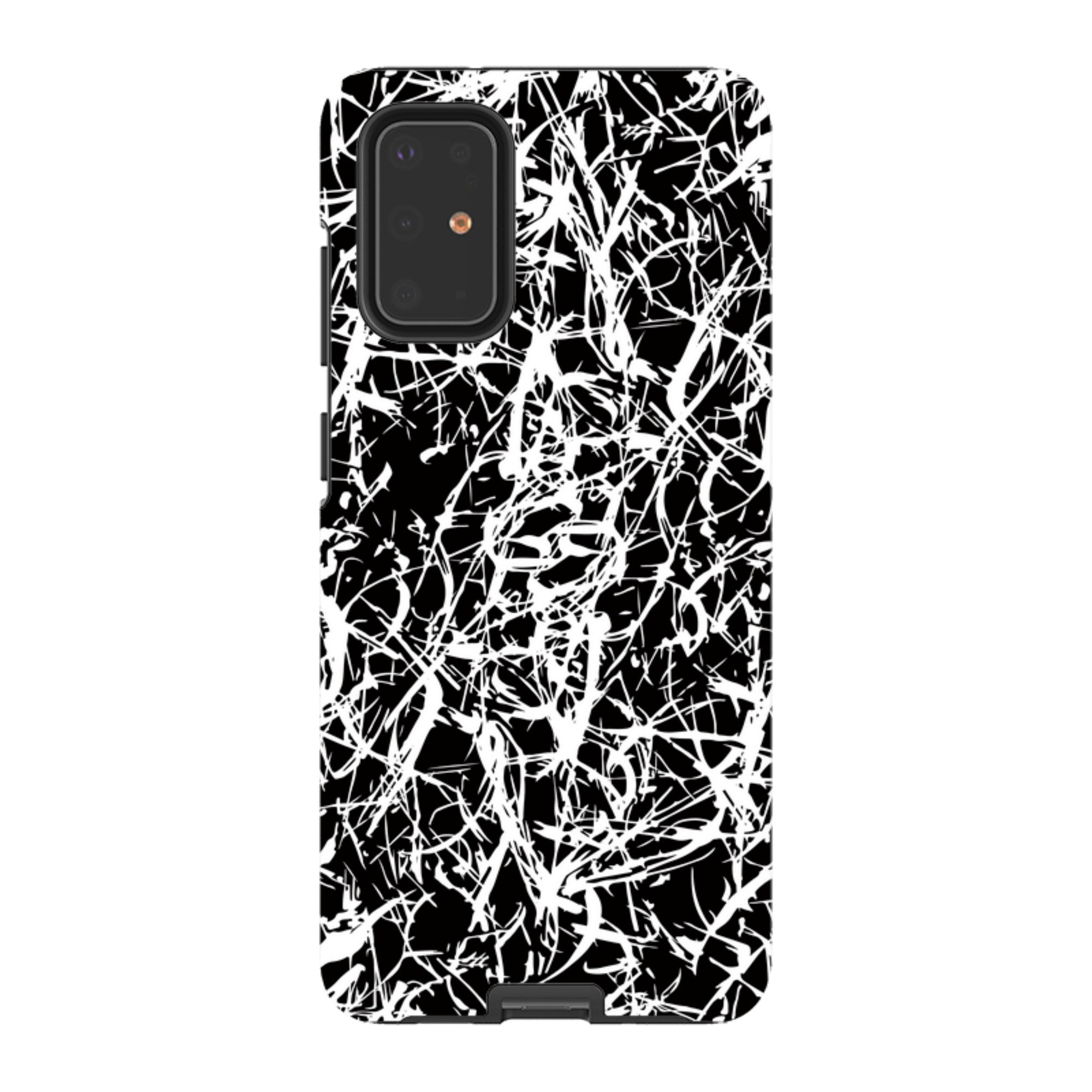 Black-White Grunge - Samsung Tough Case