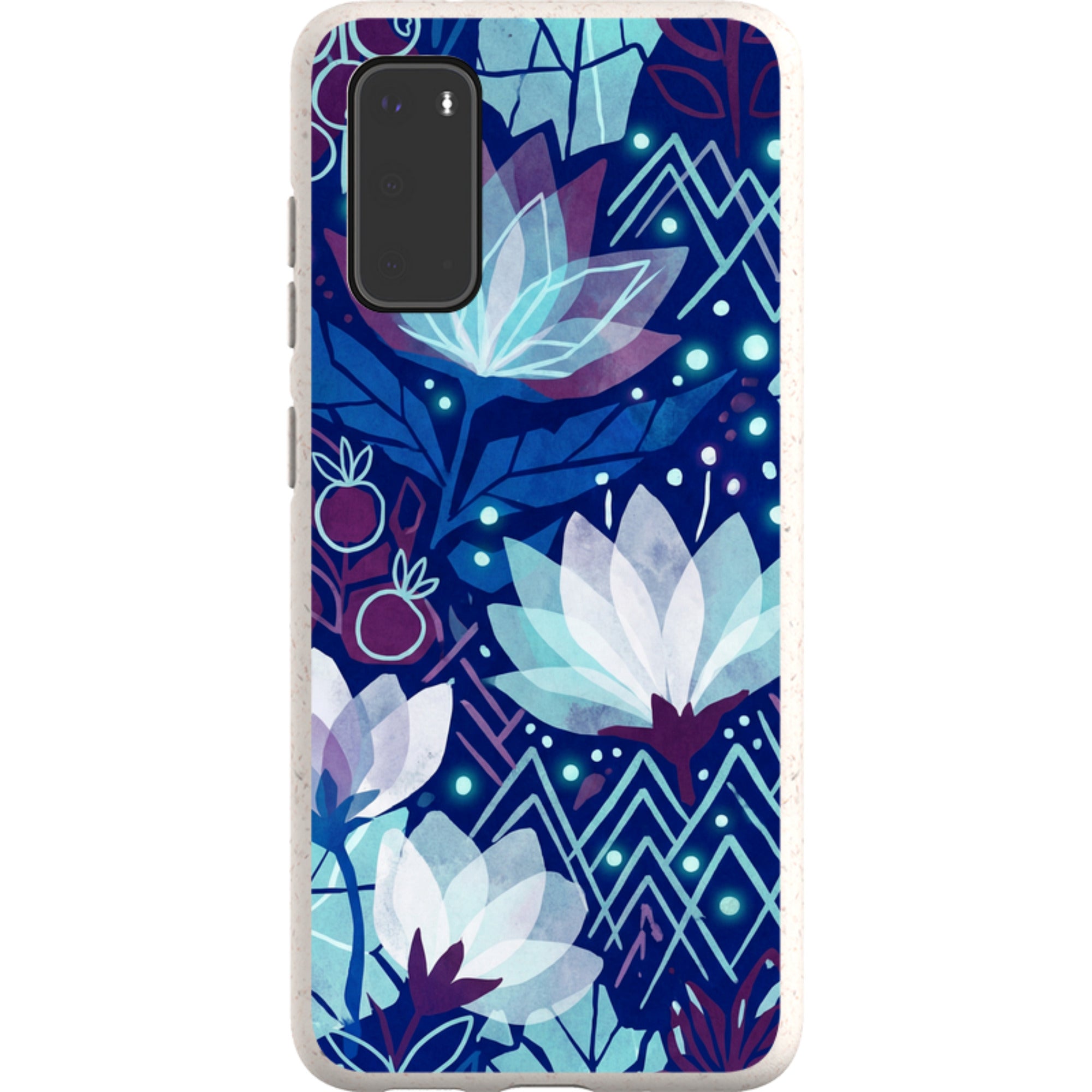 Frozen Lake Petals by Aino Kallio - Samsung Galaxy Bio-degradable Case