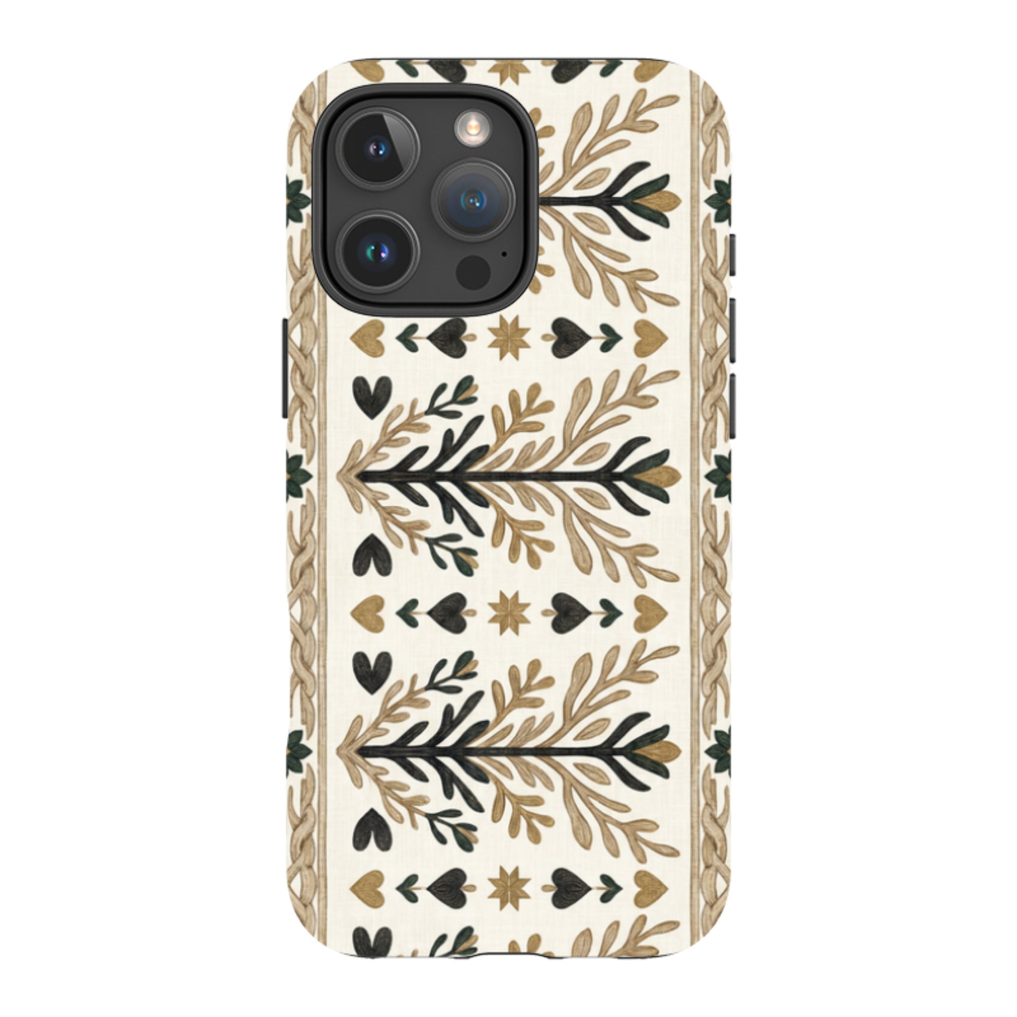 Heritage Border by Elsi Vaarala - iPhone Tough Case