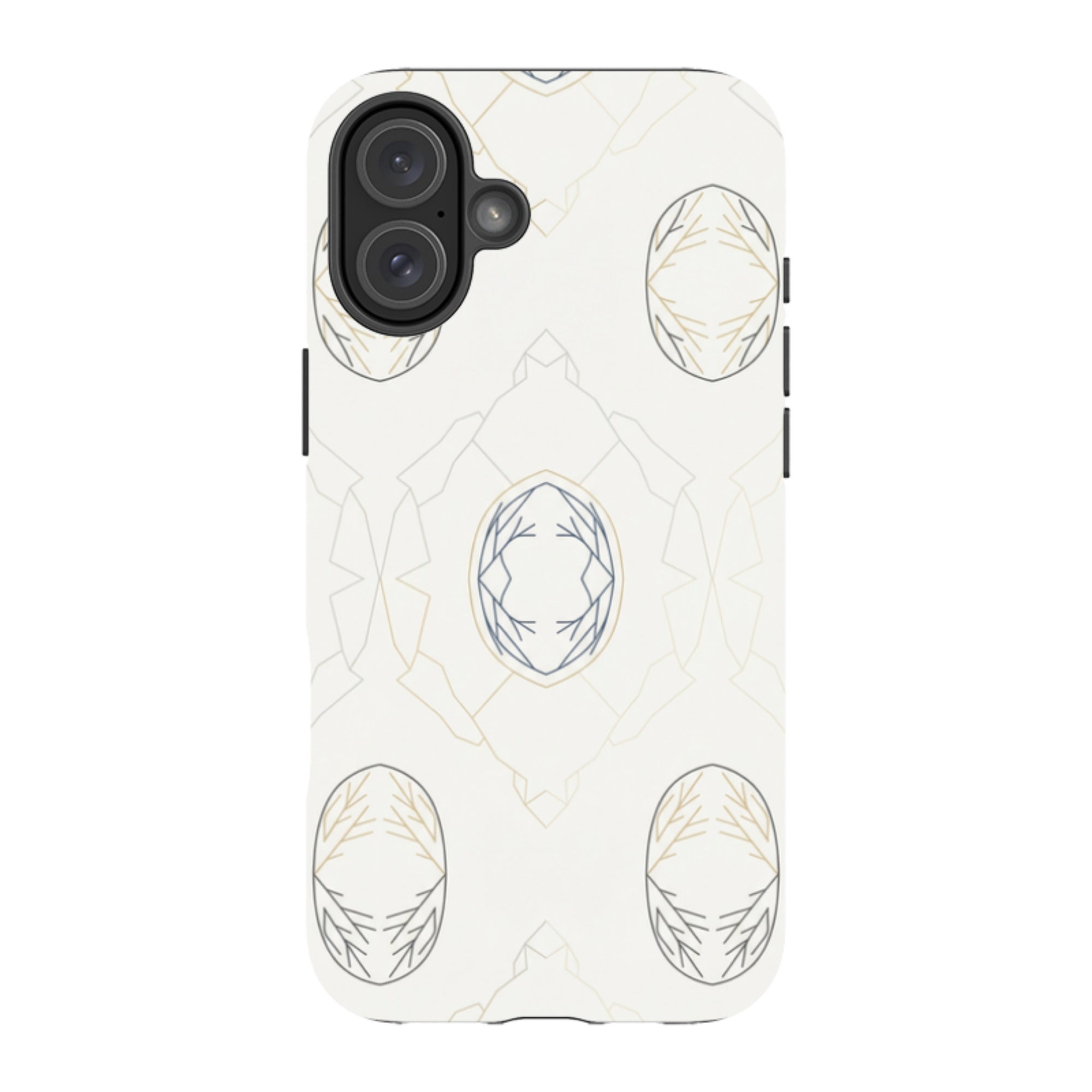Frozen Lake Silence by Elsi Vaarala — iPhone 16 Plus Magsafe Tough Case — Finnaij
