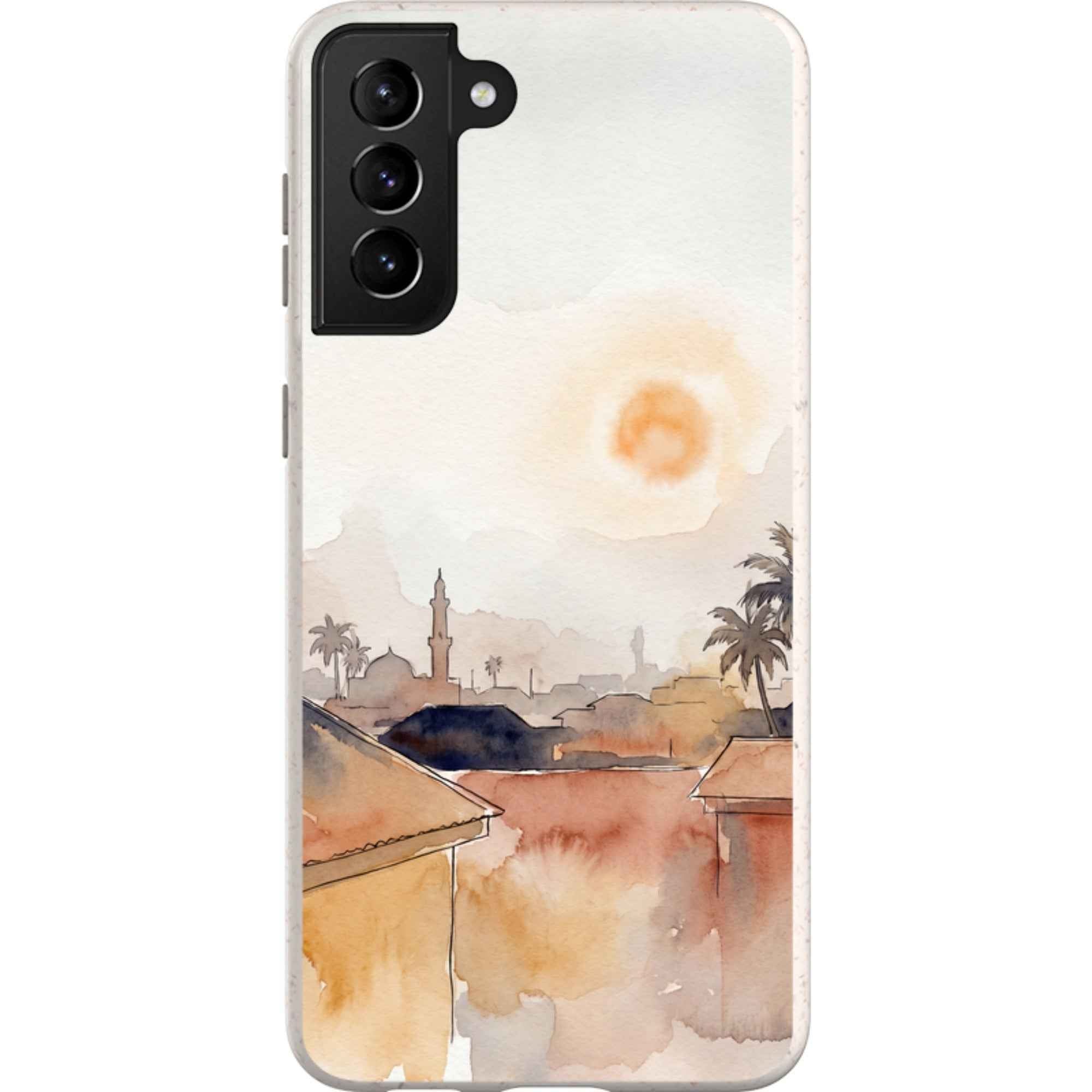 Harmattan Sky by Tobi Akinyemi - Samsung Galaxy Bio-degradable Case