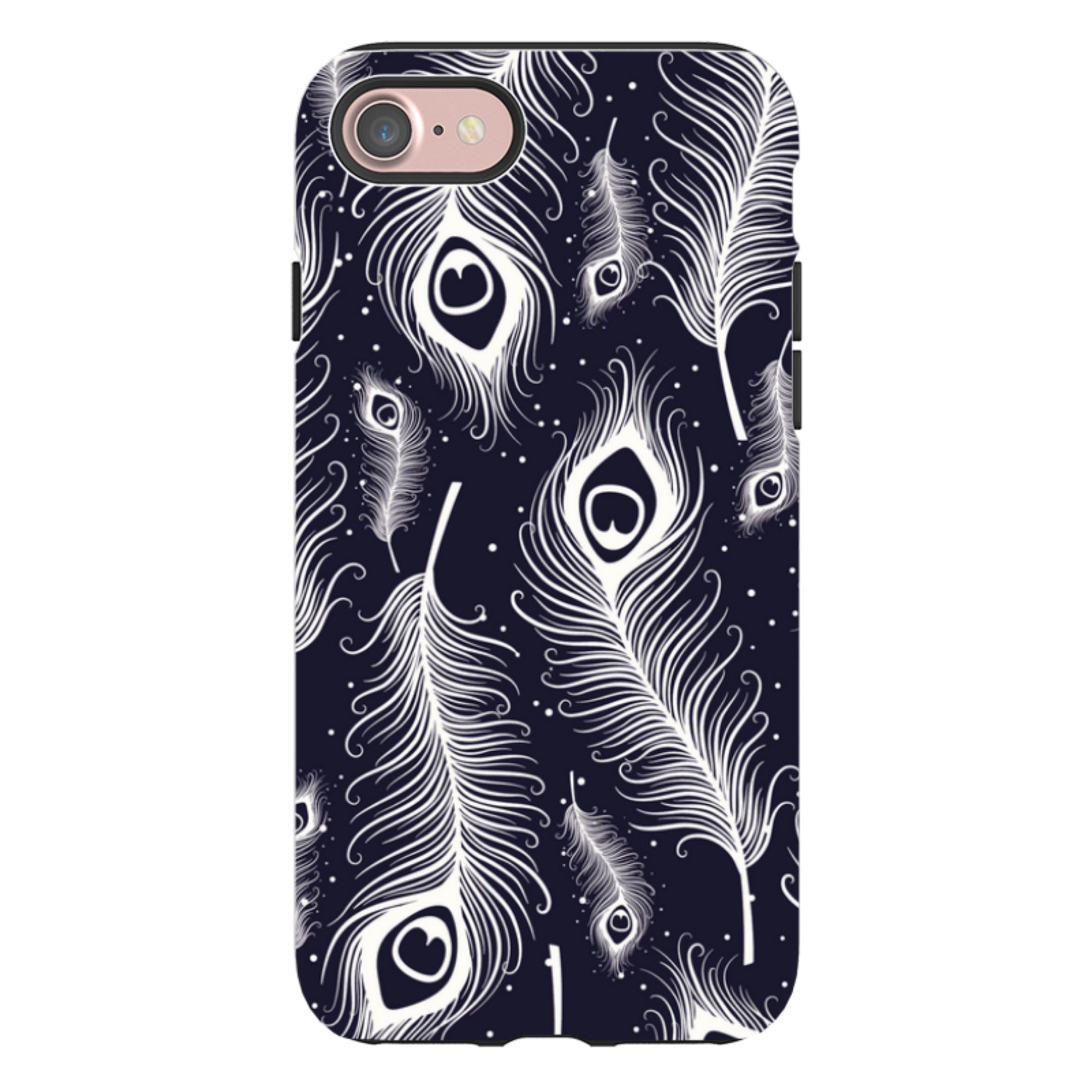 Feathers in Bloom - iPhone Tough Case