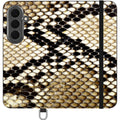 Serpent Chic — Folio Wallet Case — Finnaij
