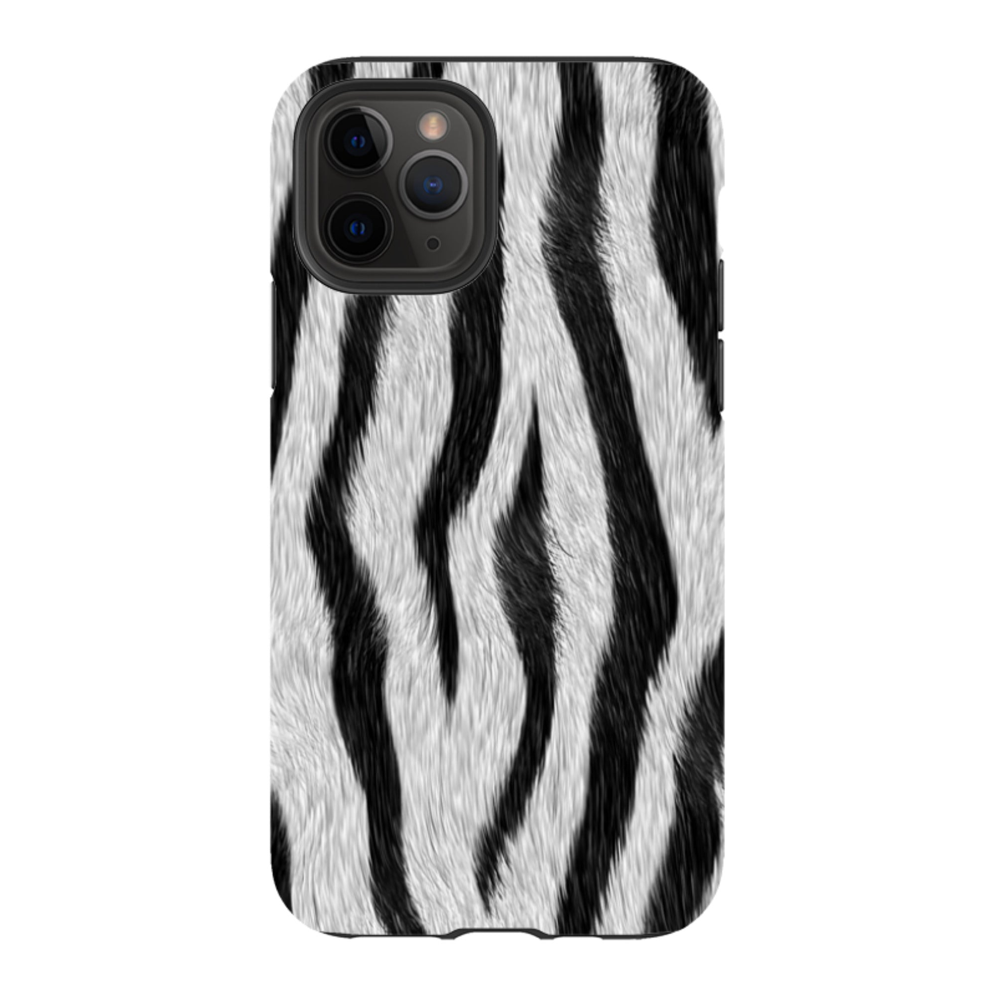 Zebra Groove - iPhone Tough Case