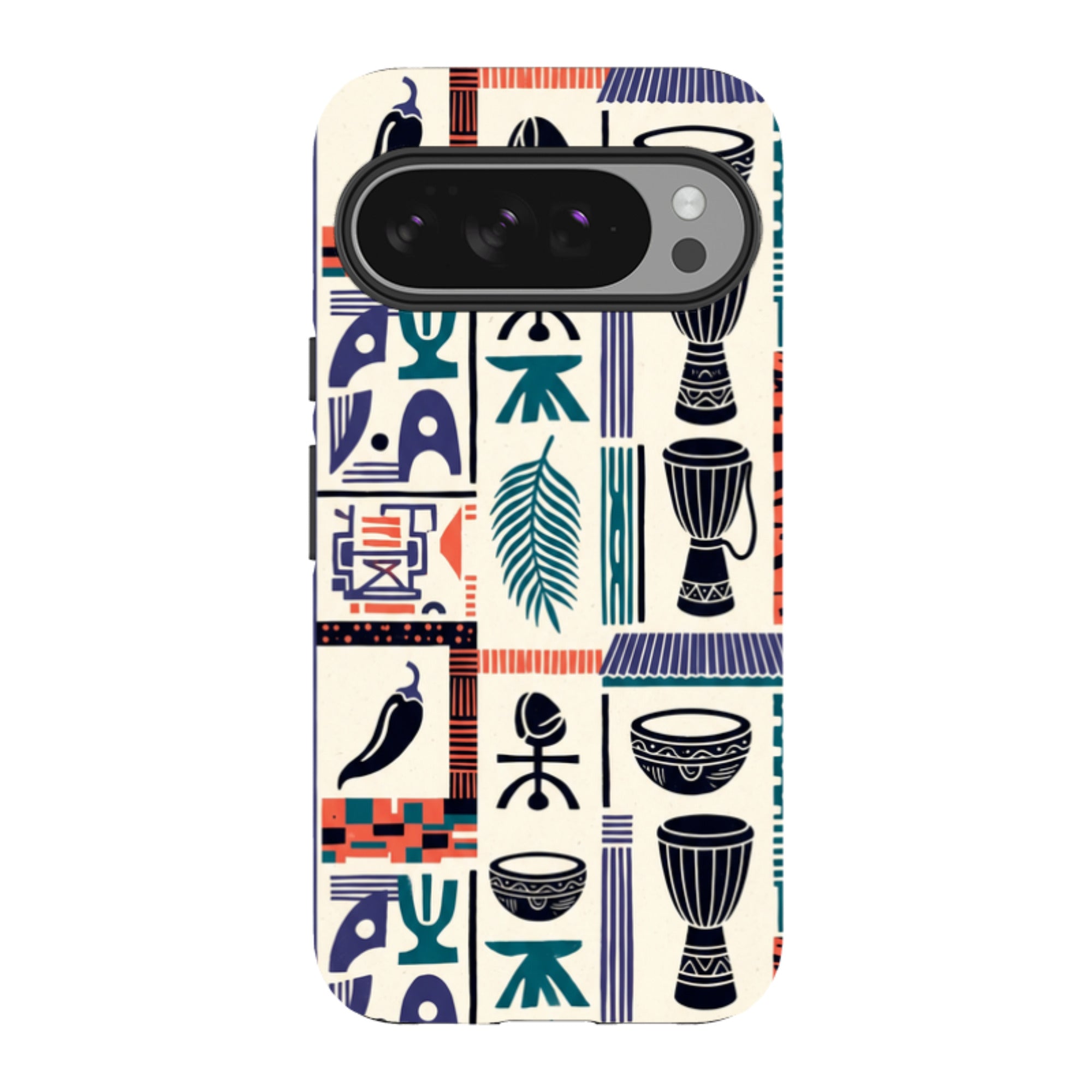 Market Day Icons by Ada Okoye Tough Case for Google Pixel — Finnaij
