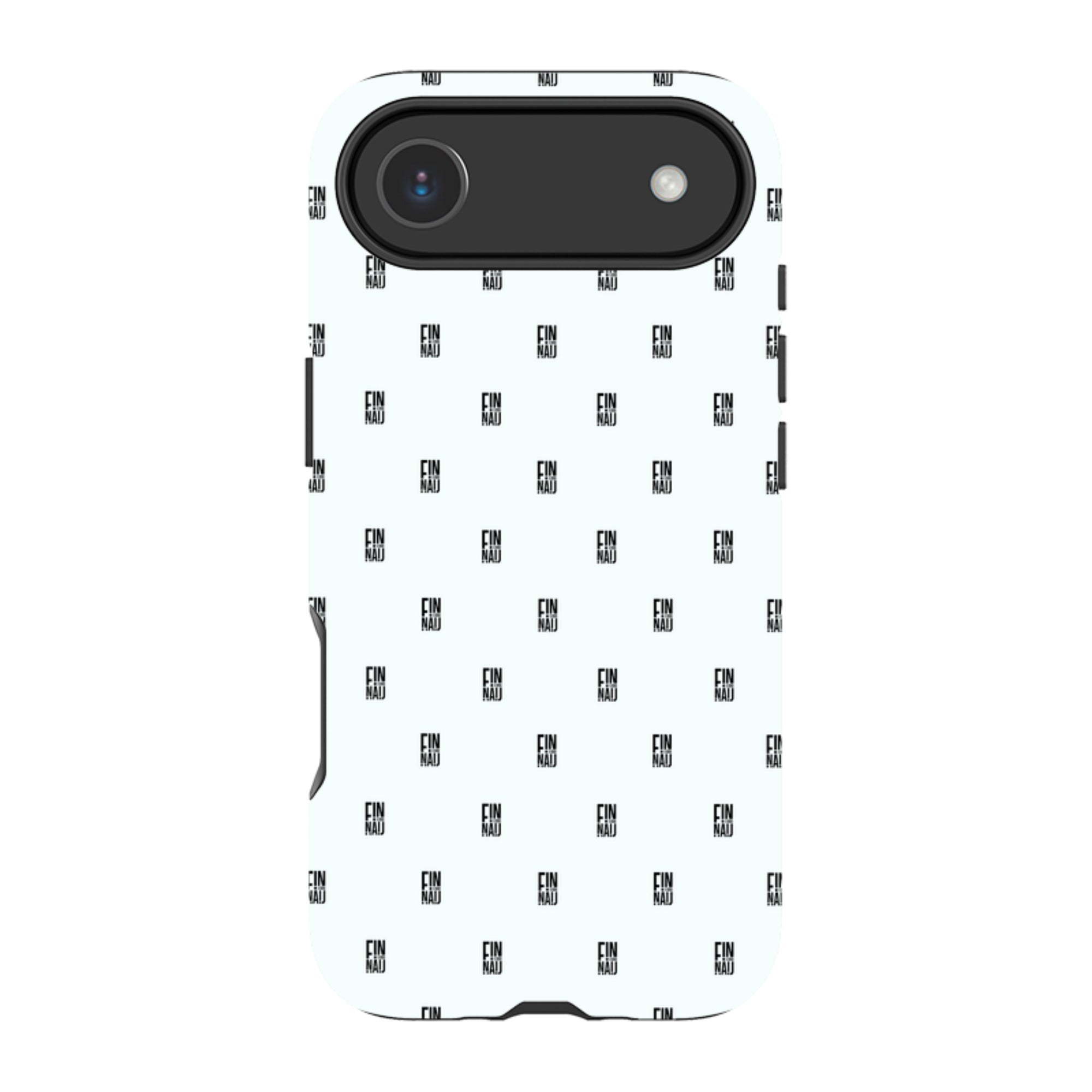 Monogram Snow — iPhone Air Magsafe Tough Case — Finnaij