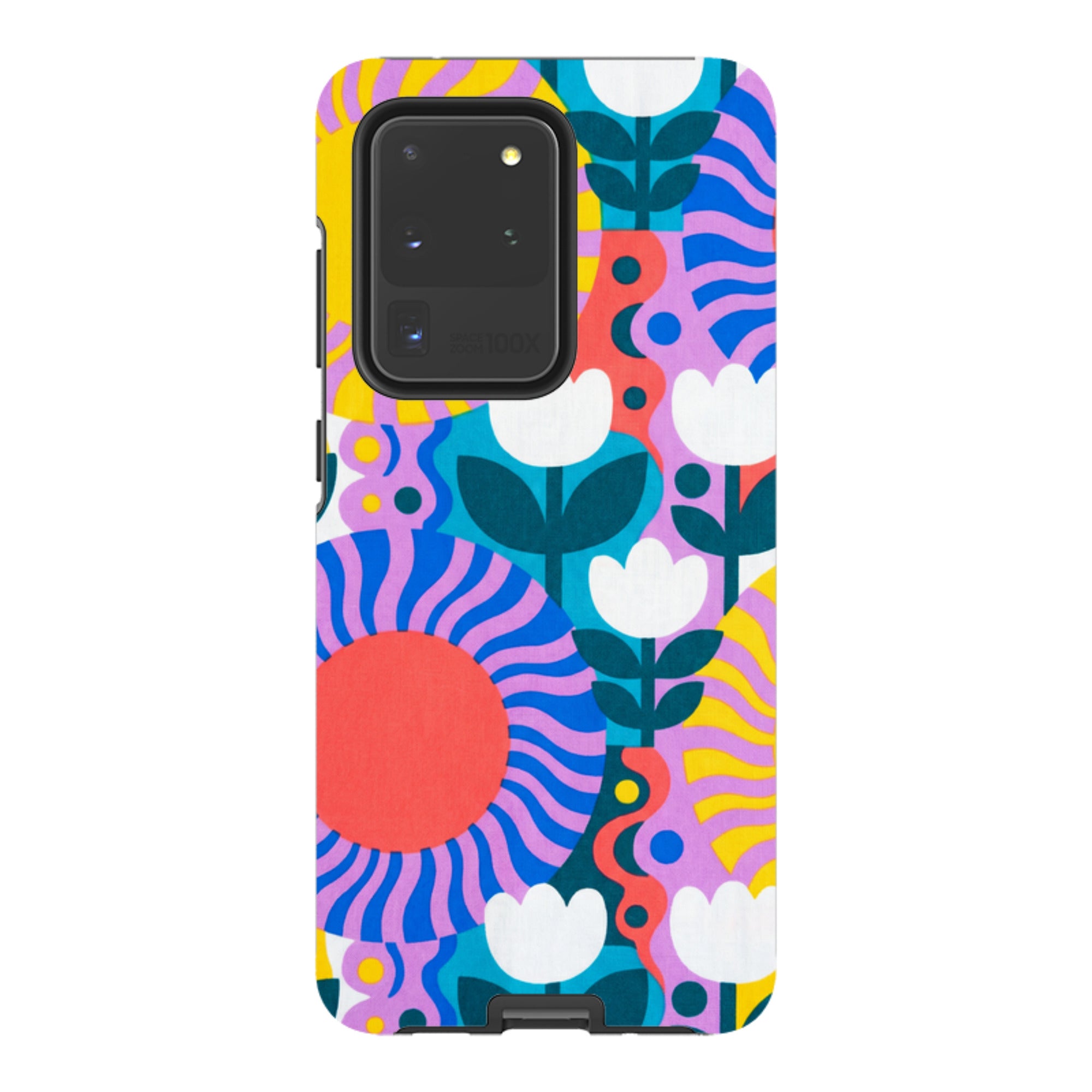 Midnight Sun Mod Bloom by Salla Niemi - Samsung Tough Case