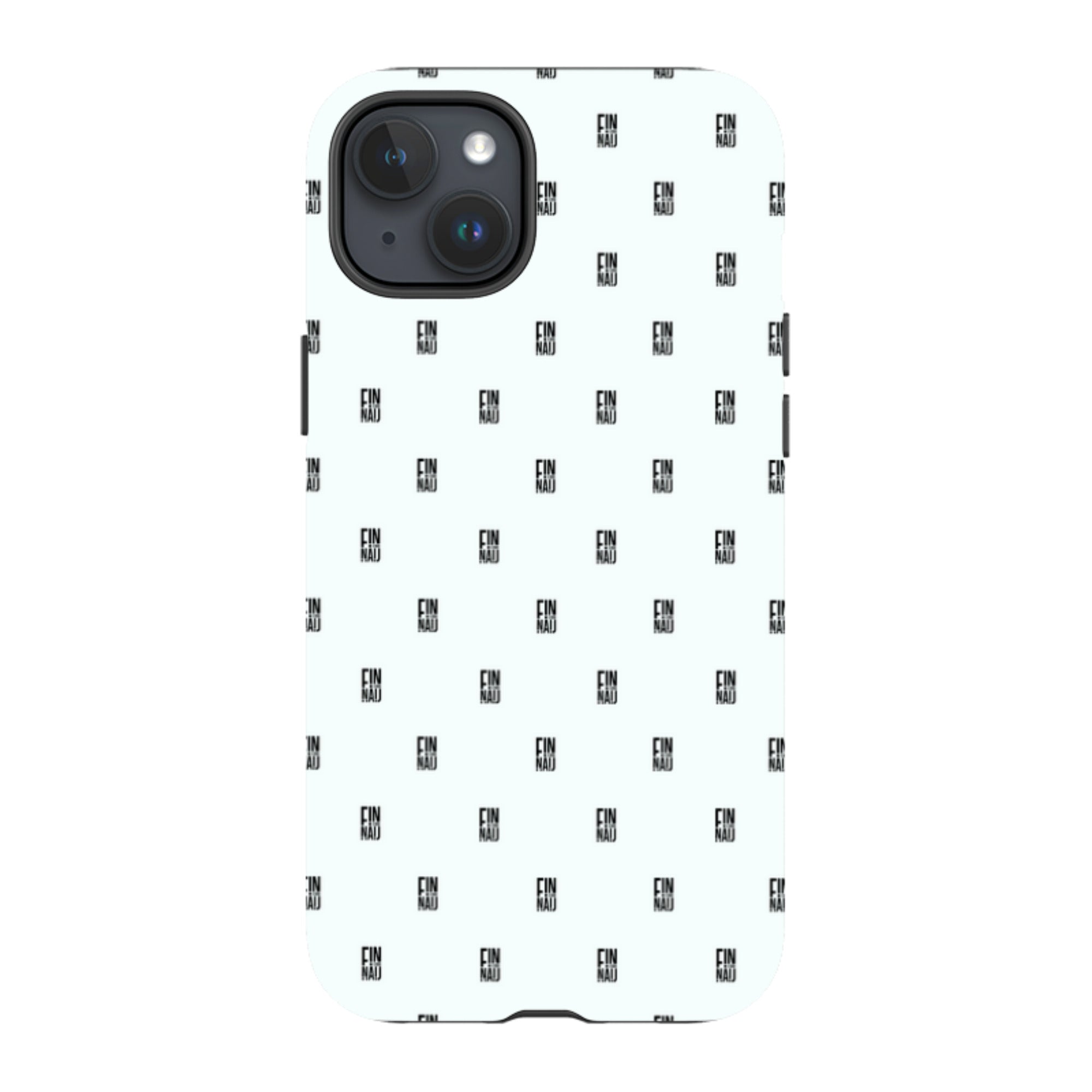Monogram Snow — Apple iPhone Tough Case — Finnaij
