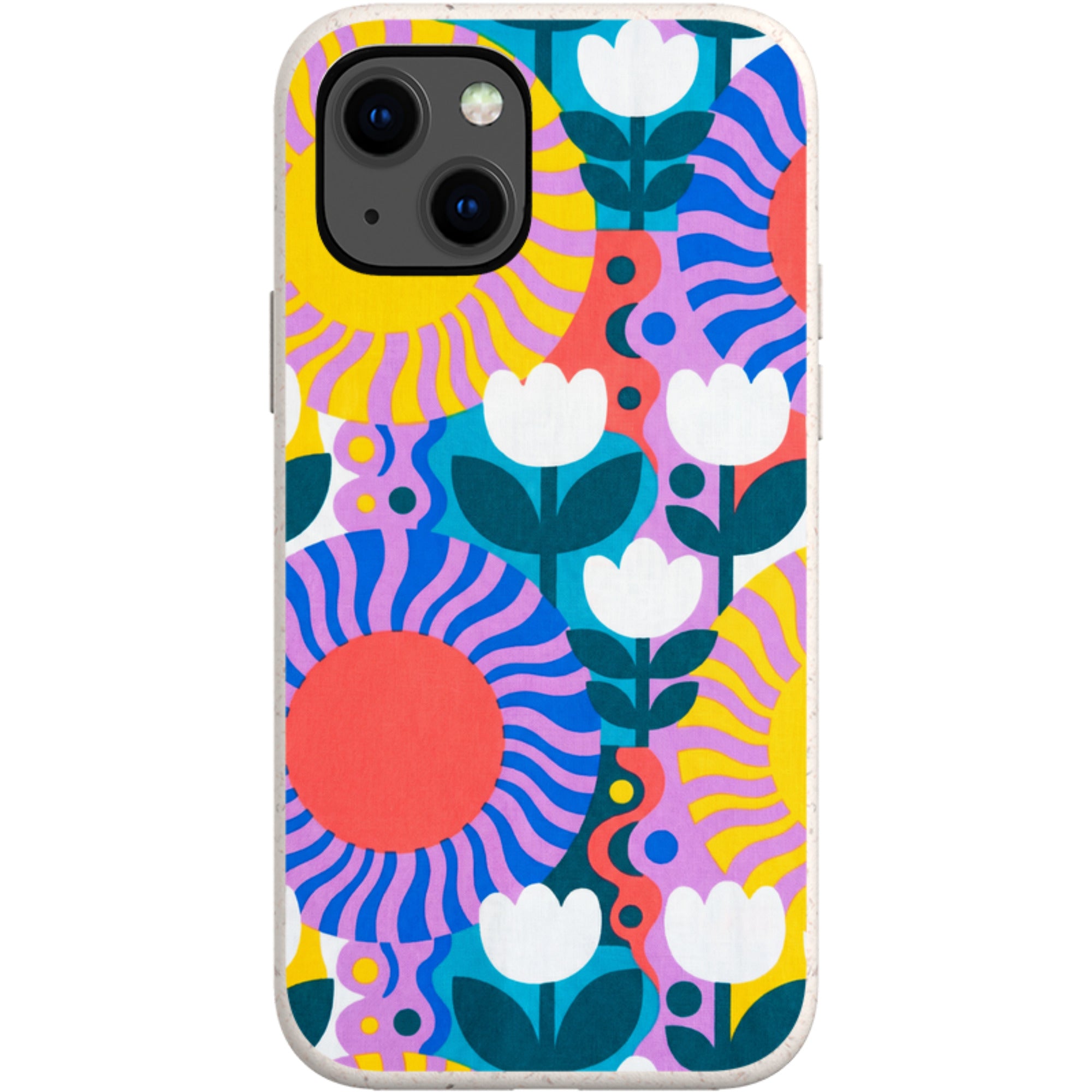 Midnight Sun Mod Bloom by Salla Niemi — iPhone 13 iPhone Bio-degradable Case — Finnaij