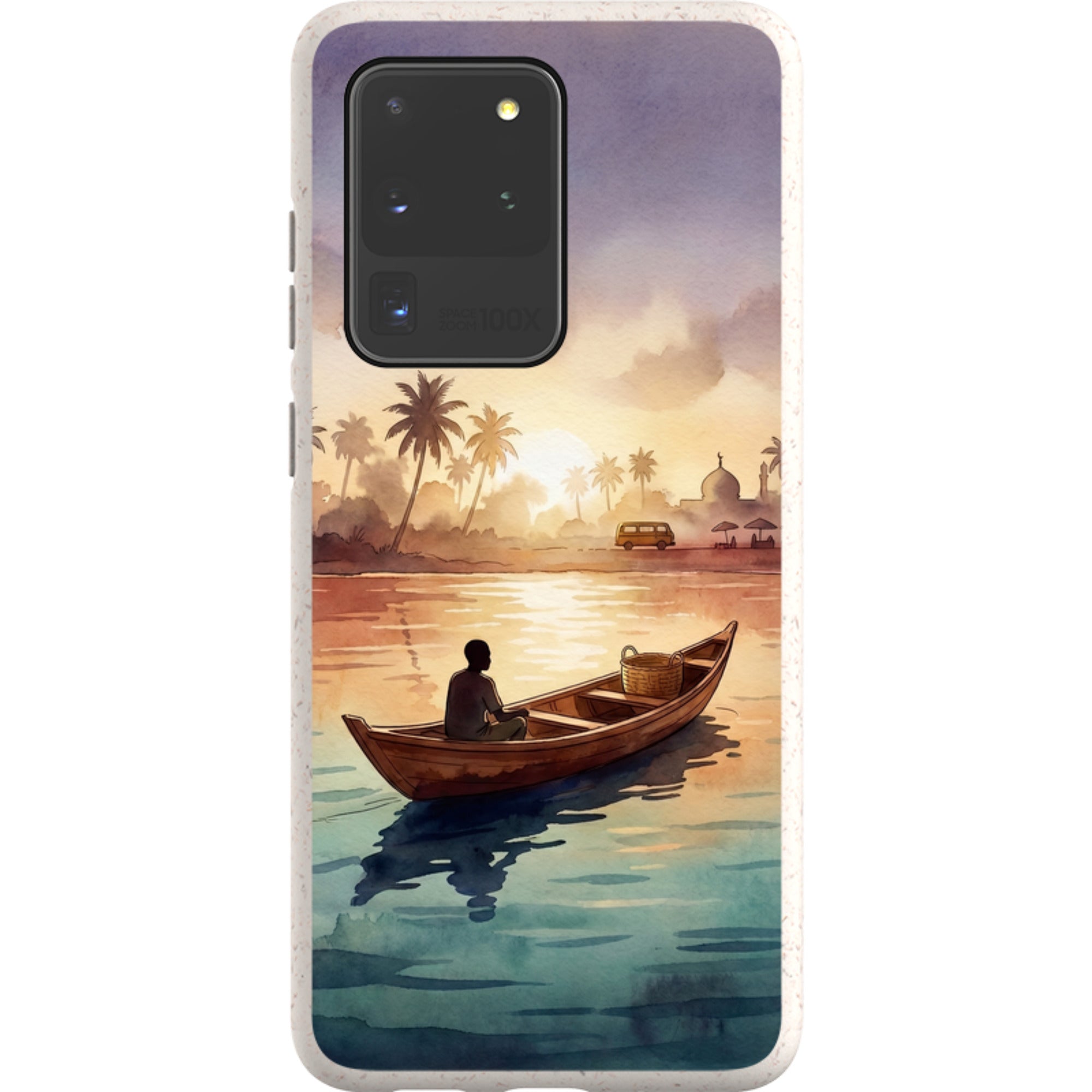Lagoon Morning by Tobi Akinyemi — Galaxy Bio-degradable Case for Samsung Galaxy — Finnaij