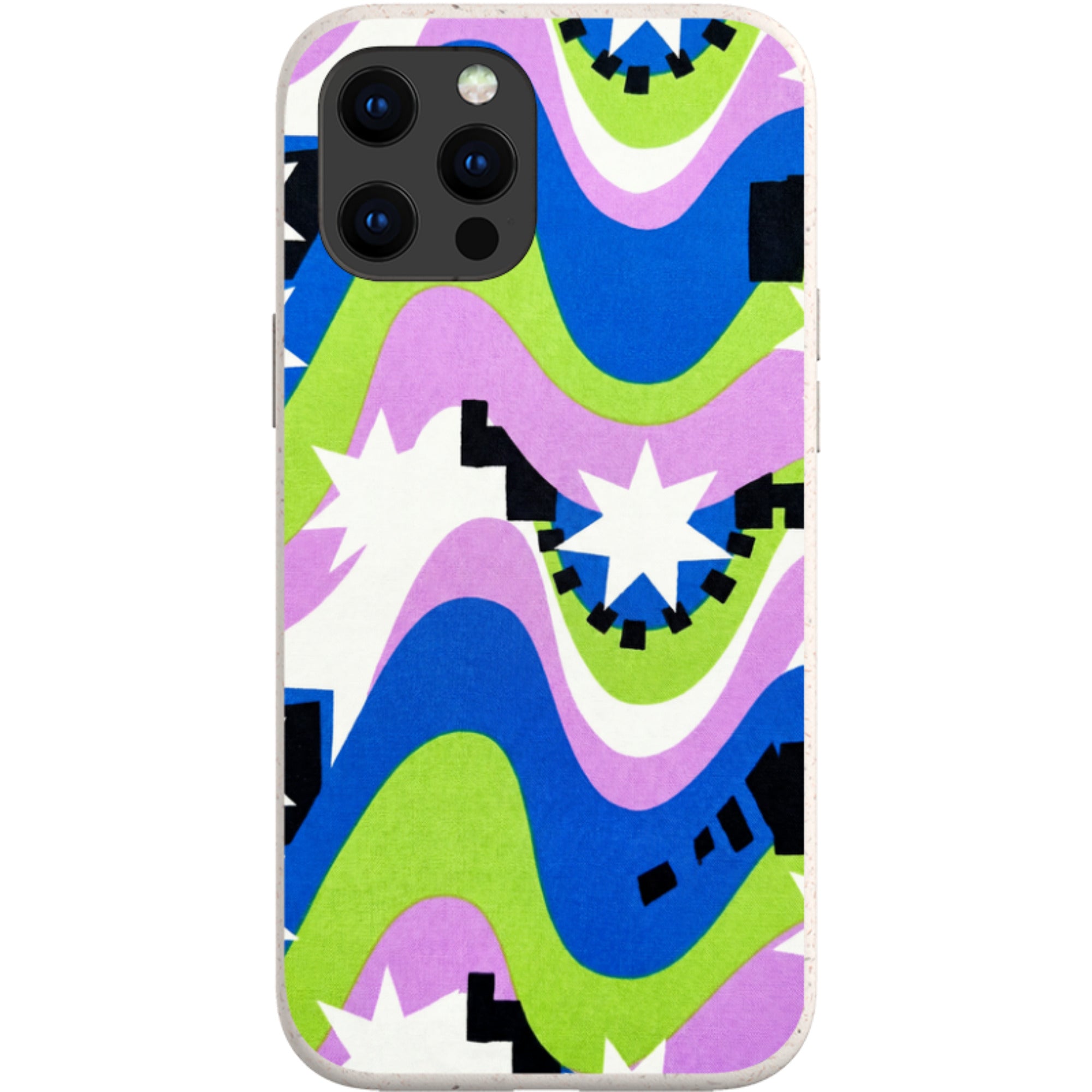 Aurora Pop Burst by Salla Niemi — iPhone 13 Pro Max iPhone Bio-degradable Case — Finnaij