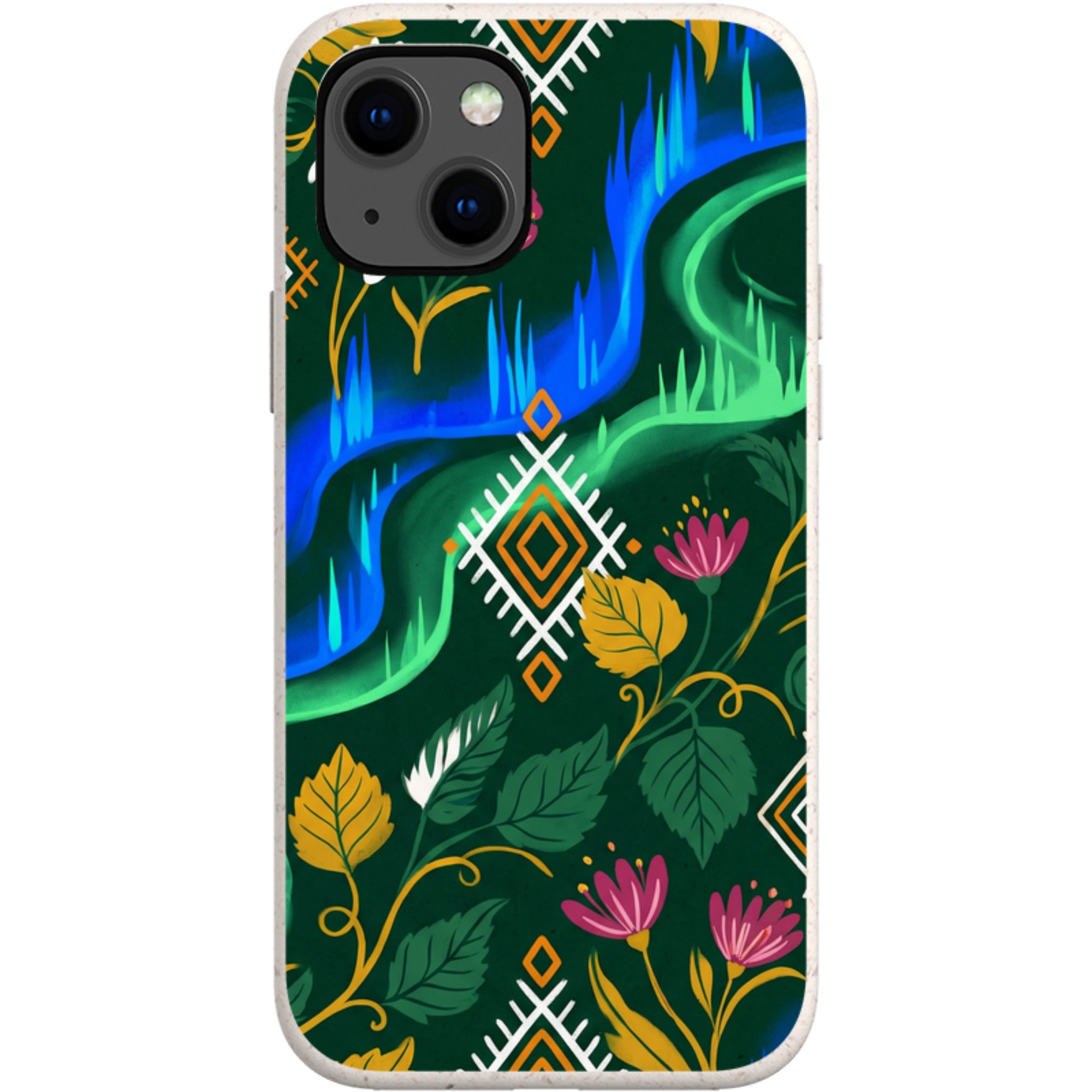 Aurora Birch Bloom by Aino Kallio — iPhone 13 iPhone Bio-degradable Case — Finnaij