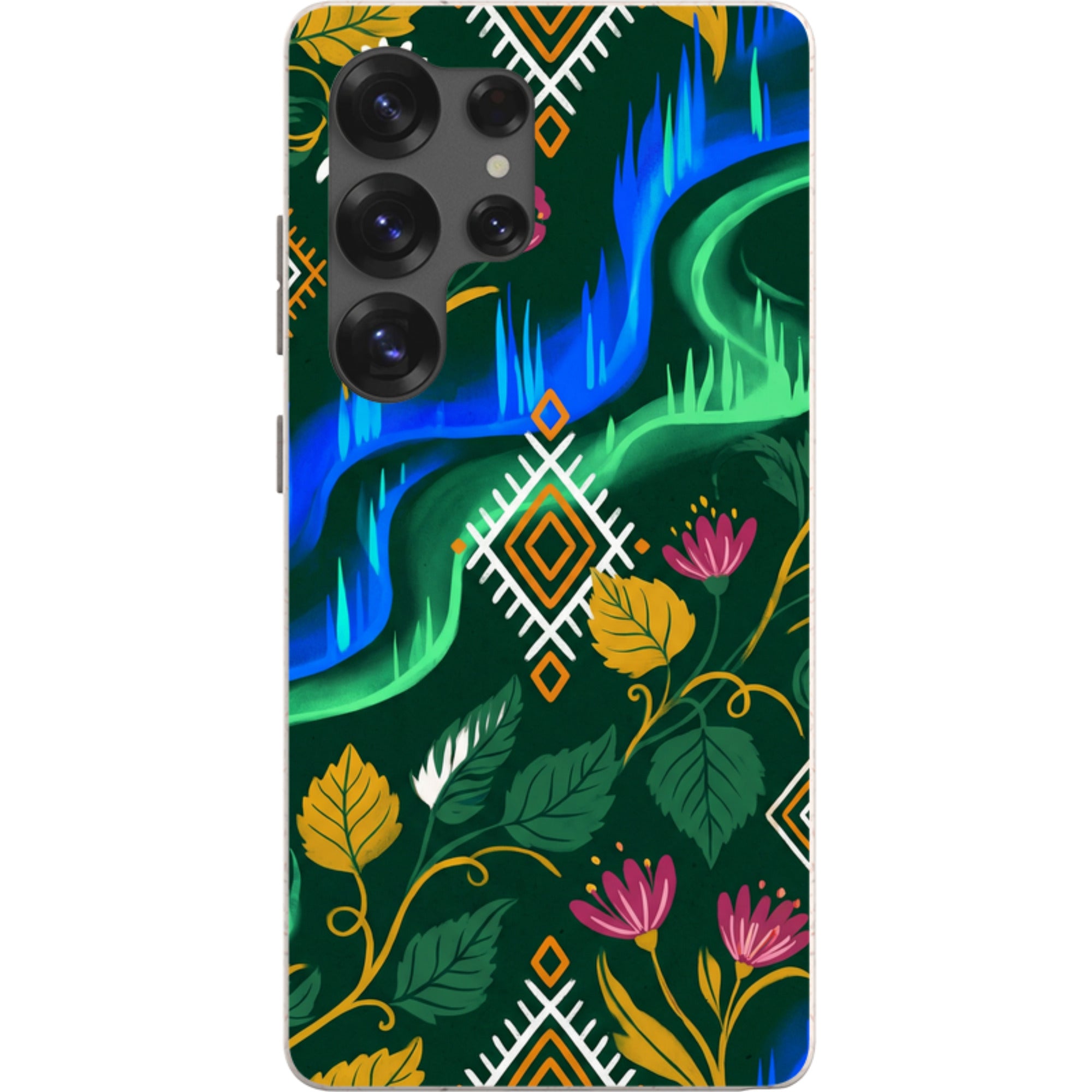 Aurora Birch Bloom by Aino Kallio Bio-degradable Case for Samsung Galaxy — Finnaij
