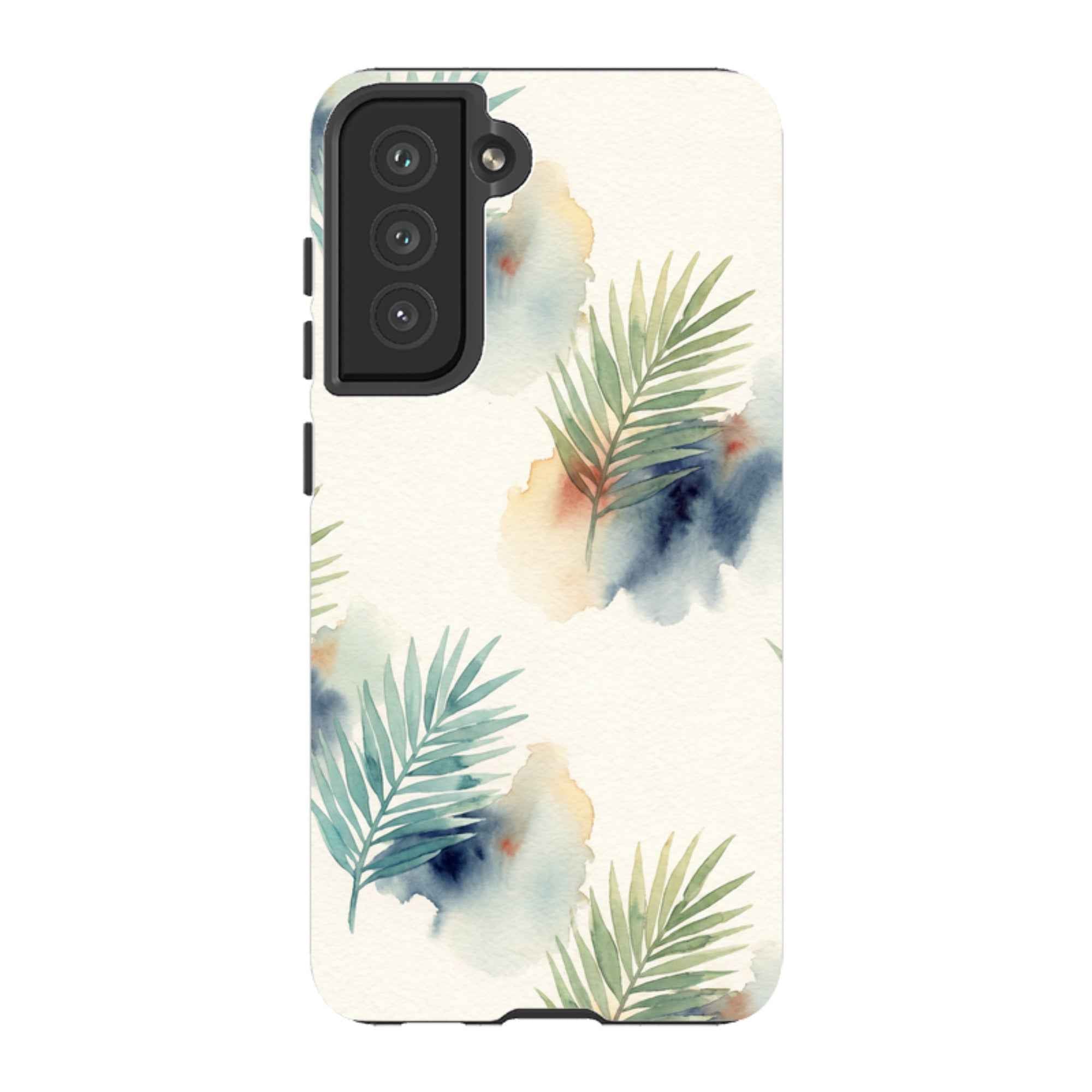 Palm Frond Breeze Pattern by Tobi Akinyemi - Samsung Tough Case