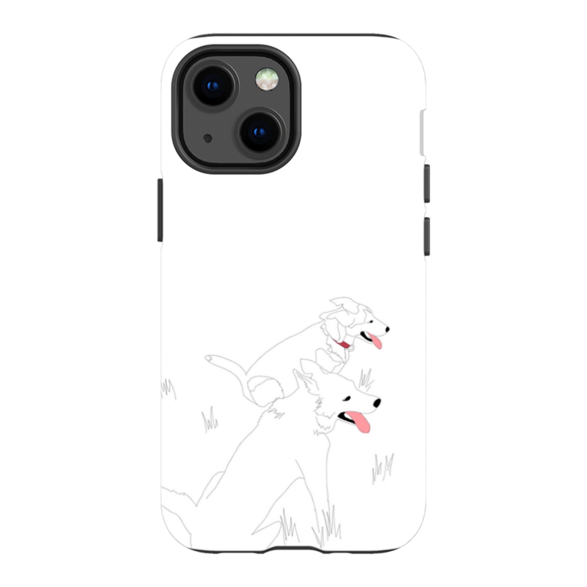 Sunny and Kit Kat by Keagan Haight — Apple iPhone Tough Case — Finnaij