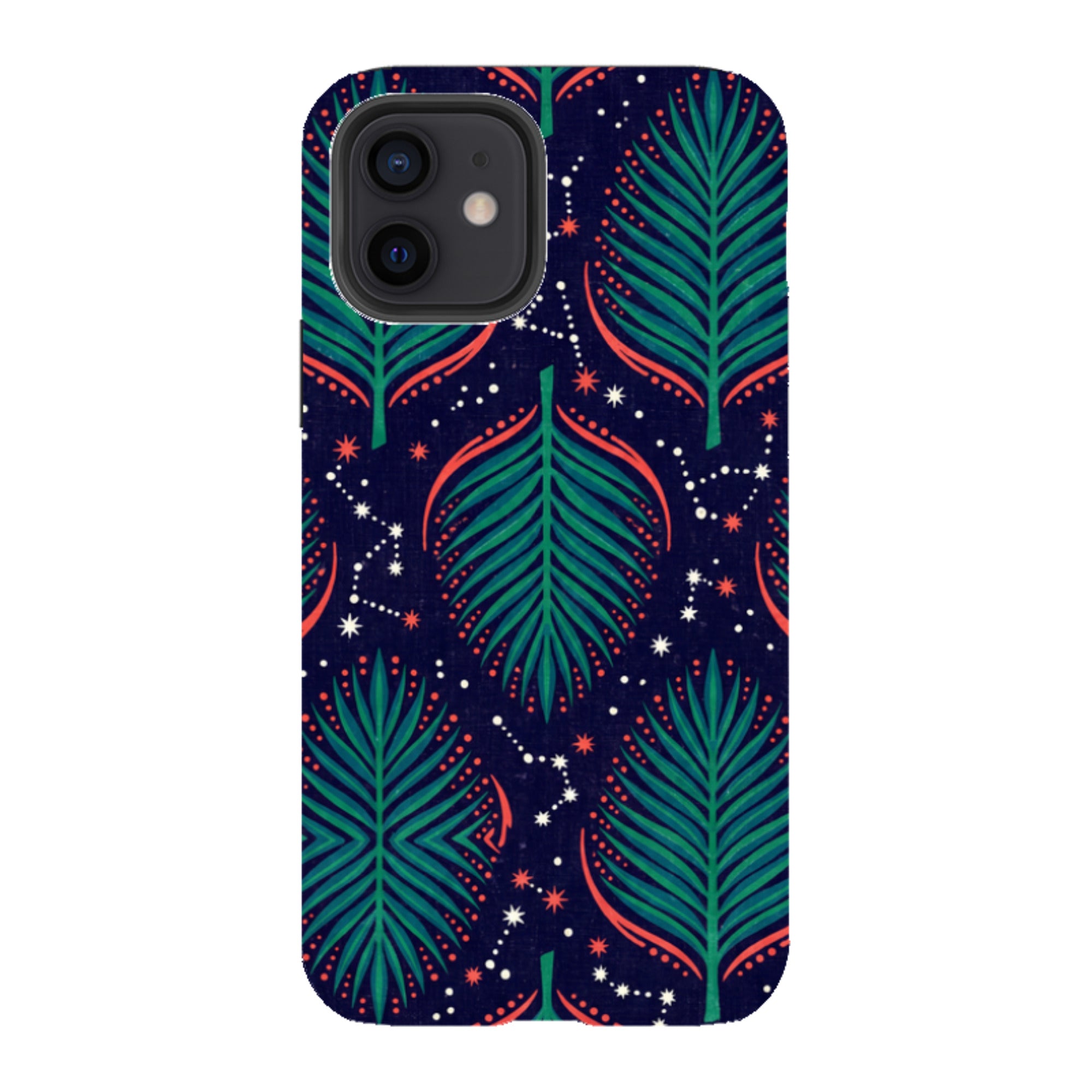 Palm Frond Constellations by Ada Okoye - iPhone Tough Case