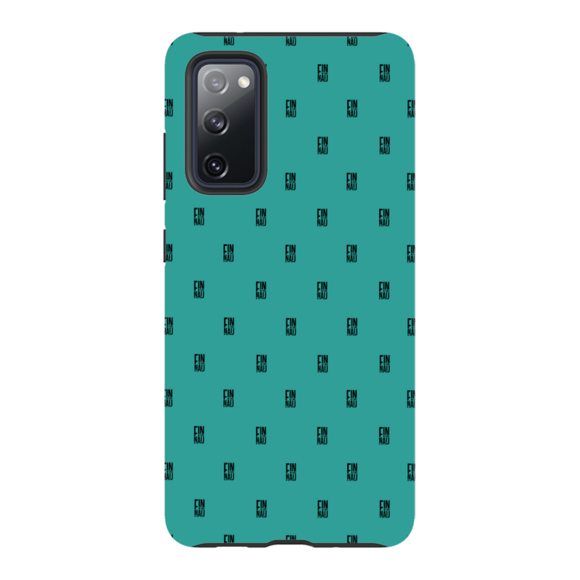 Monogram Teal - Samsung Tough Case