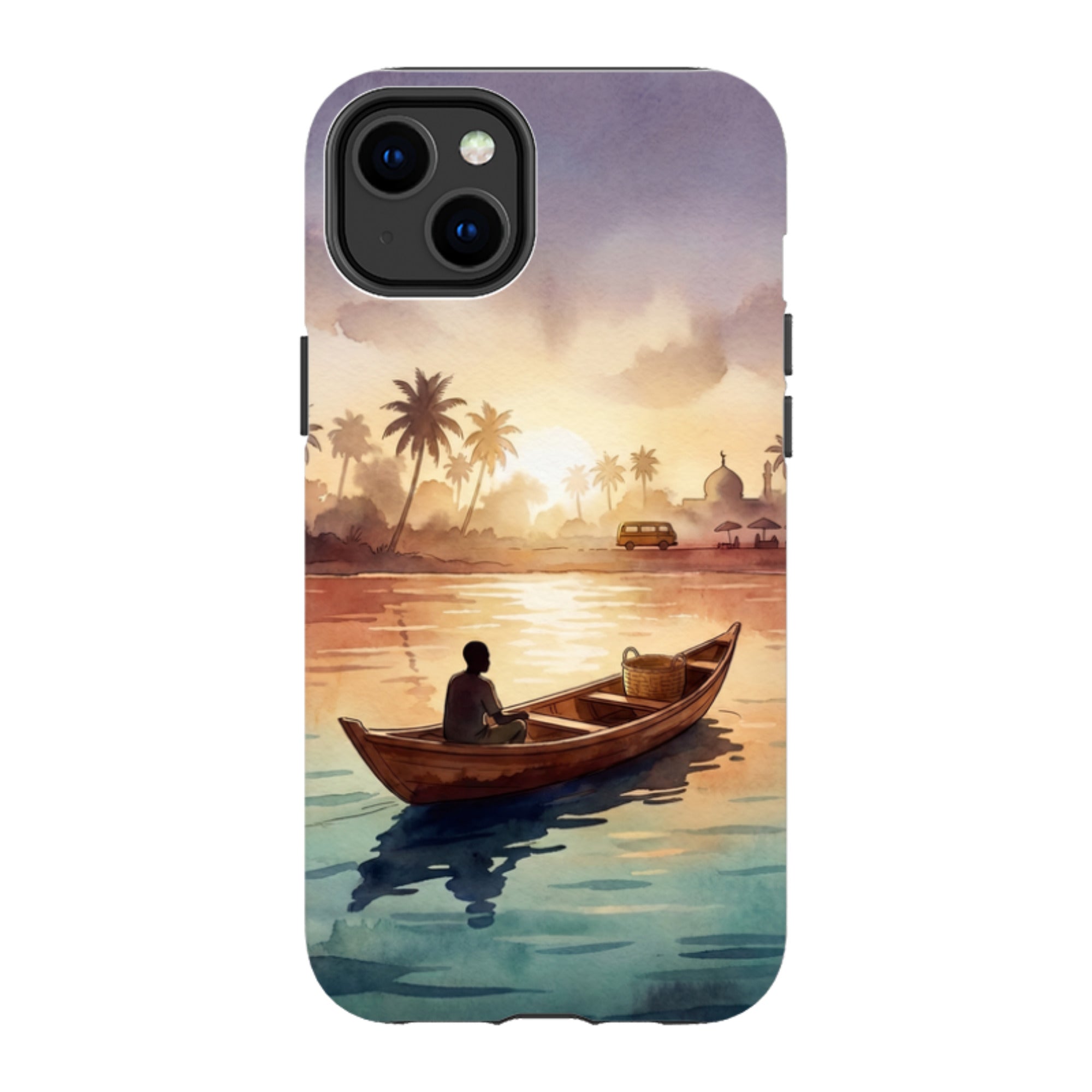 Lagoon Morning by Tobi Akinyemi - iPhone Tough Case