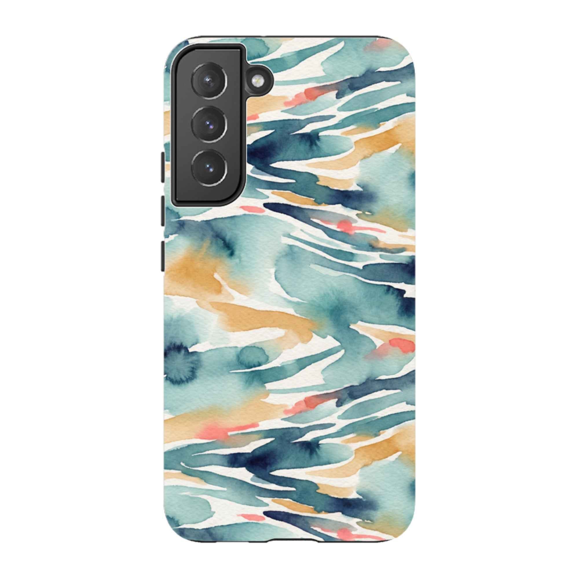 River Reflection Pattern Crop by Tobi Akinyemi - Samsung Tough Case