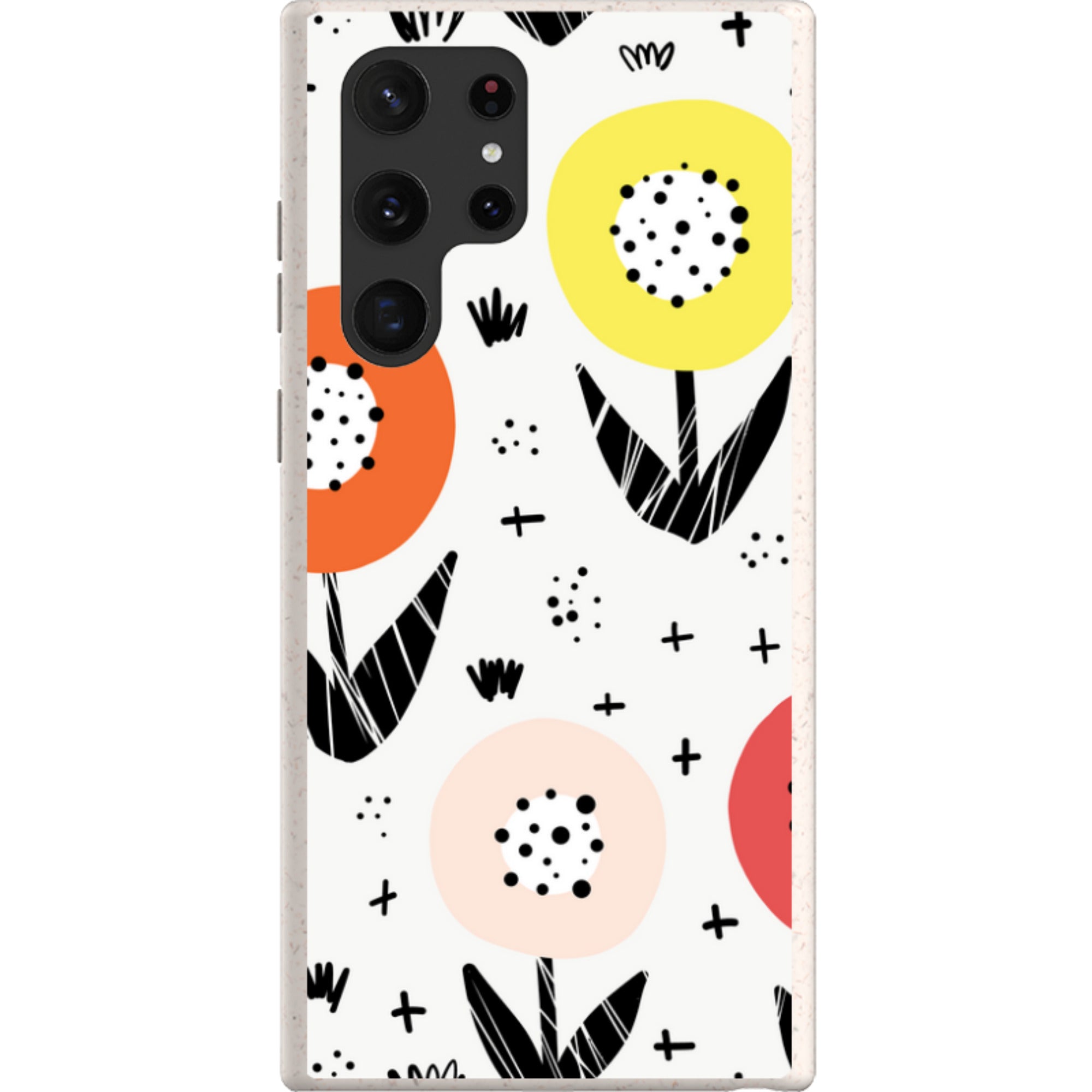 Botanical Doodle — Samsung Galaxy Bio-degradable Case — Finnaij