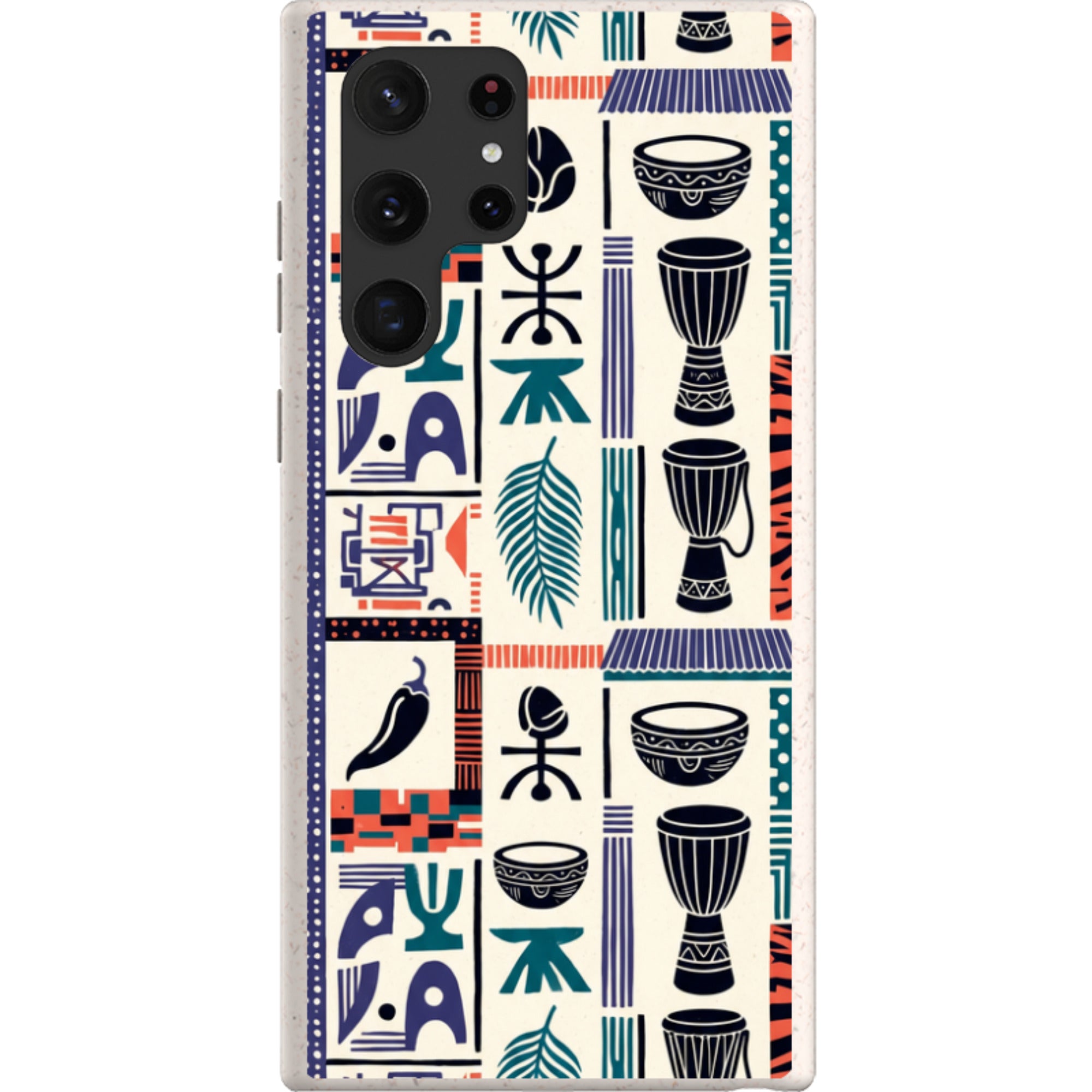 Market Day Icons by Ada Okoye — Galaxy Bio-degradable Case for Samsung Galaxy — Finnaij