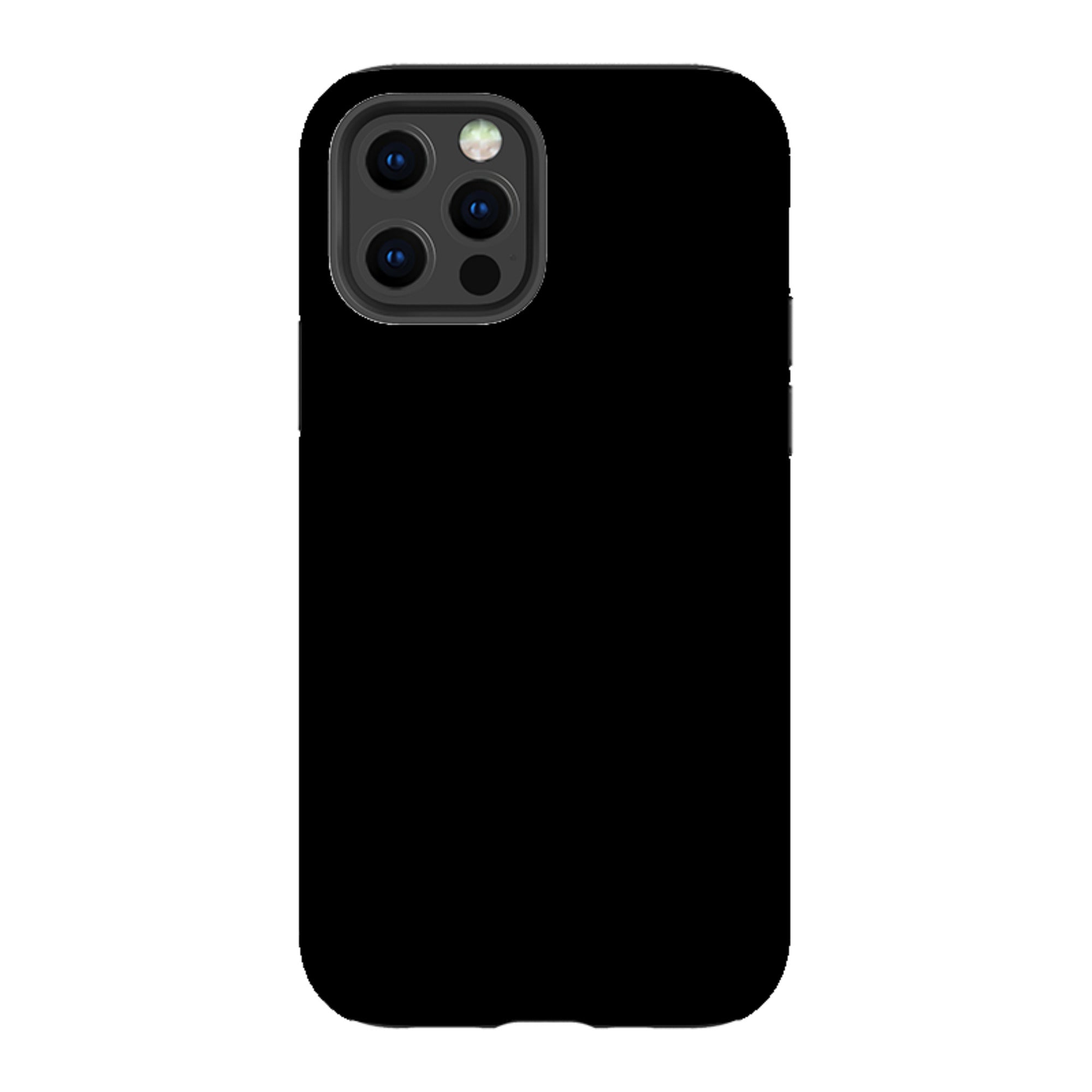 Simple Range Black - iPhone Tough Case
