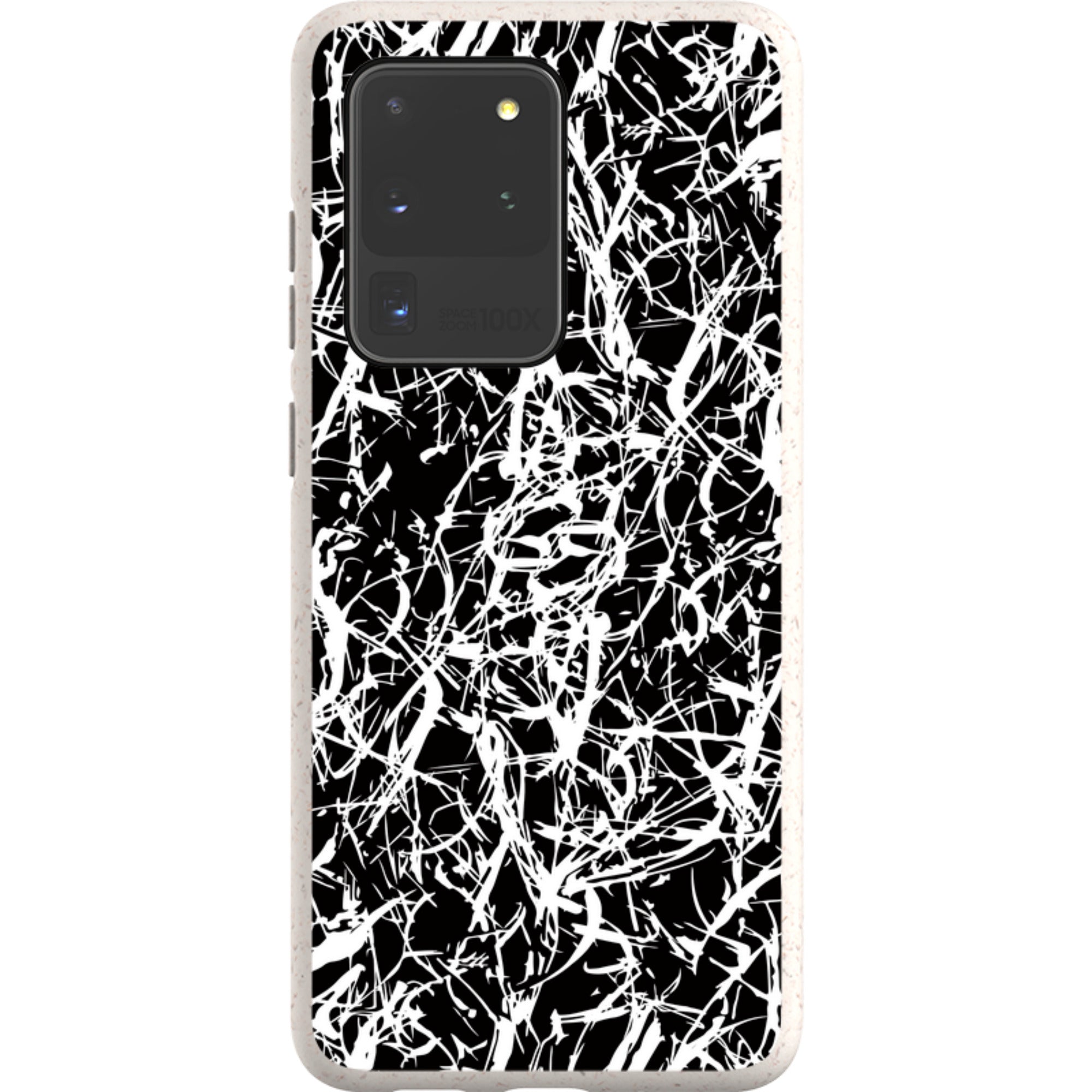 Black-White Grunge — Samsung Galaxy Bio-degradable Case — Finnaij