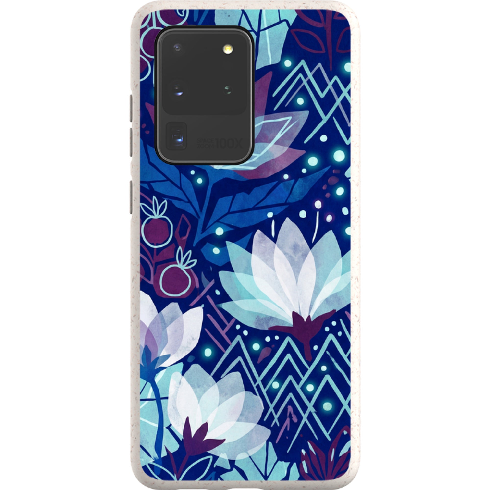 Frozen Lake Petals by Aino Kallio - Samsung Galaxy Bio-degradable Case