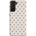 Monogram Natural — S21 Samsung Galaxy Bio-degradable Case — Finnaij