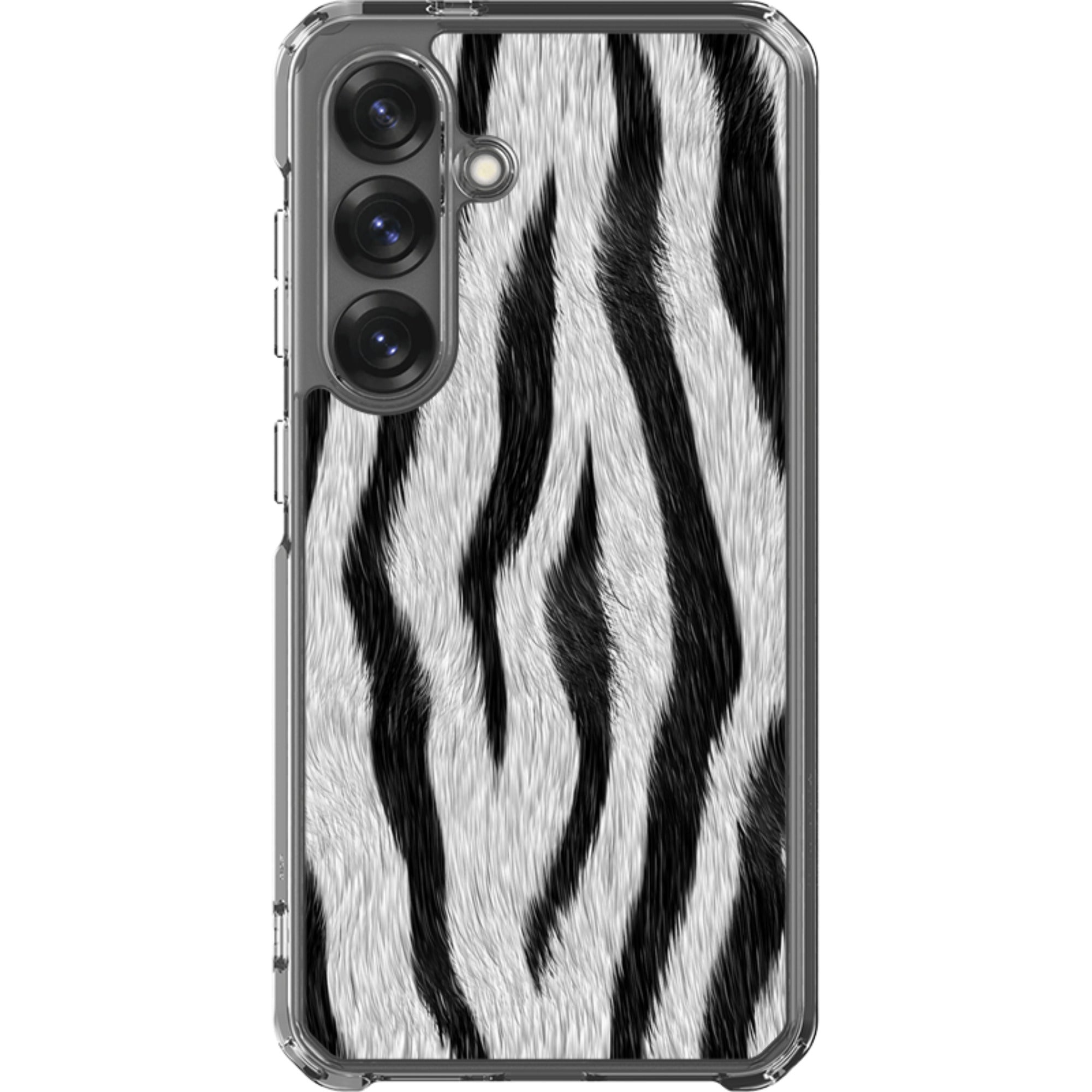 Zebra Groove — Galaxy Clear Impact Case for Samsung Galaxy — Finnaij