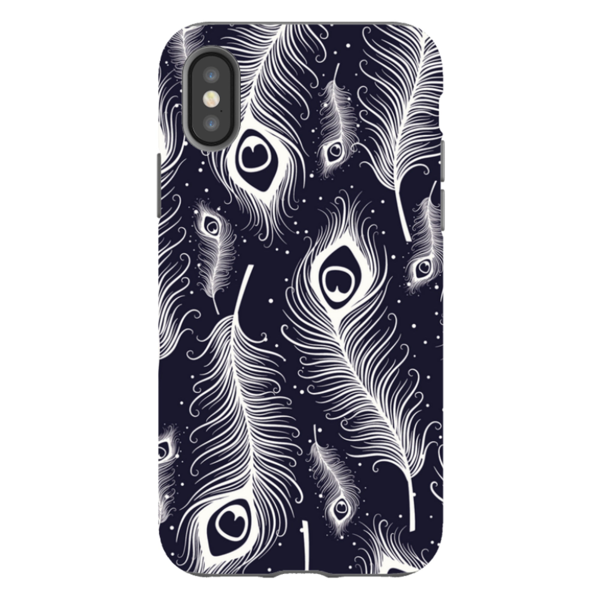 Feathers in Bloom - iPhone Tough Case