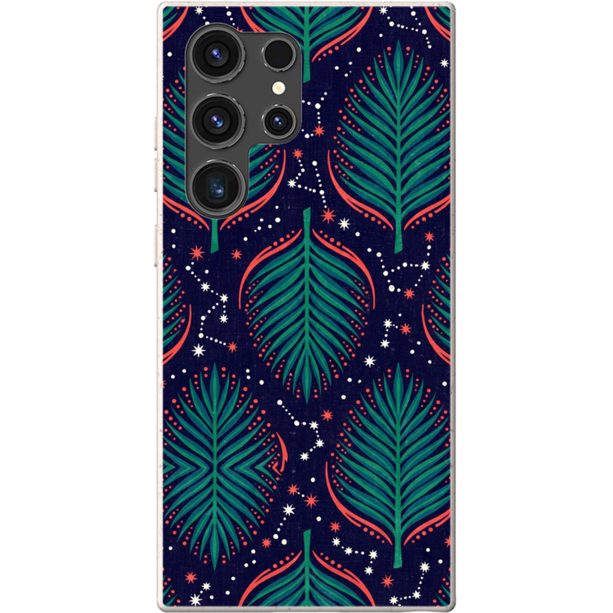 Palm Frond Constellations by Ada Okoye — Galaxy Bio-degradable Case for Samsung Galaxy — Finnaij