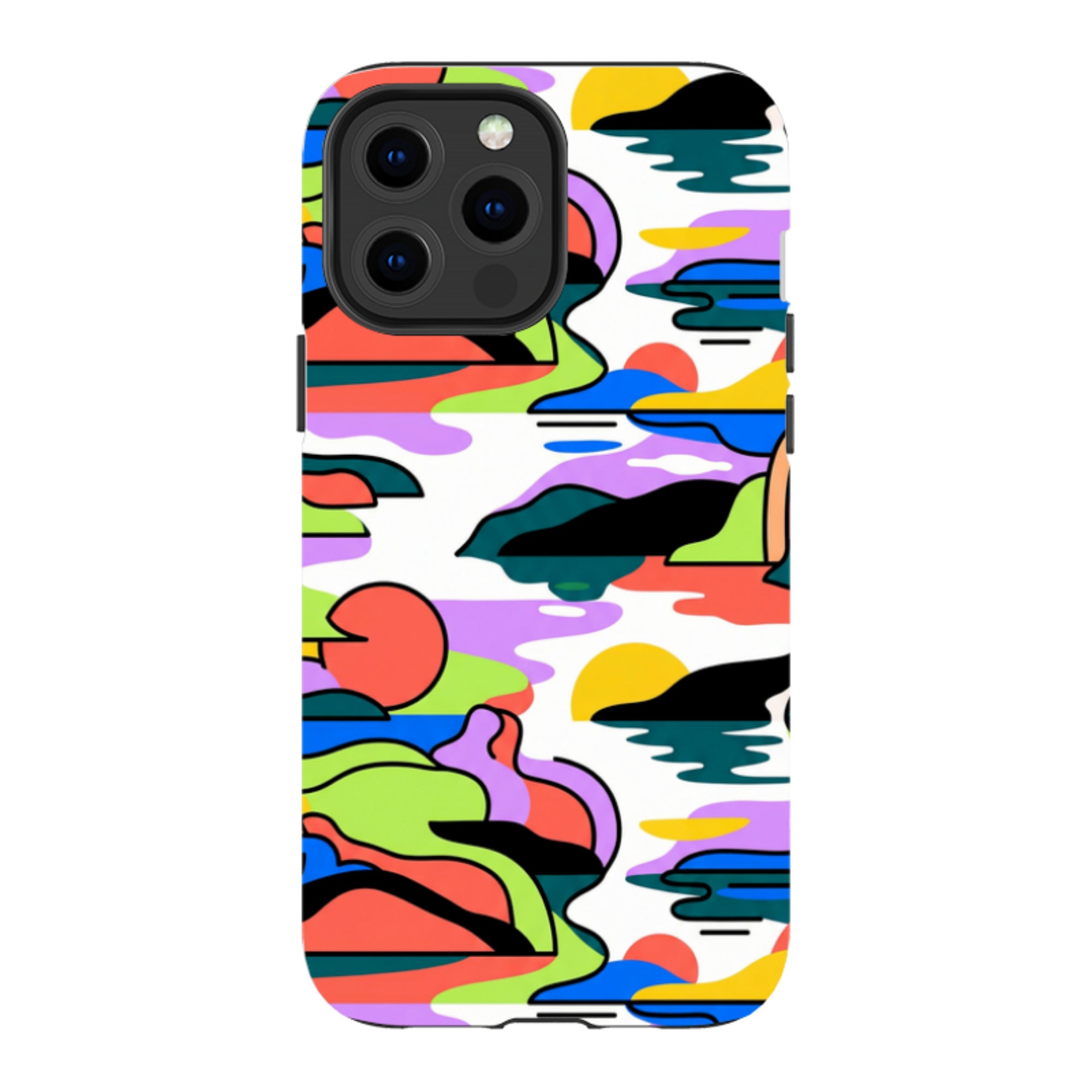 Archipelago Color Motion by Salla Niemi - iPhone Tough Case