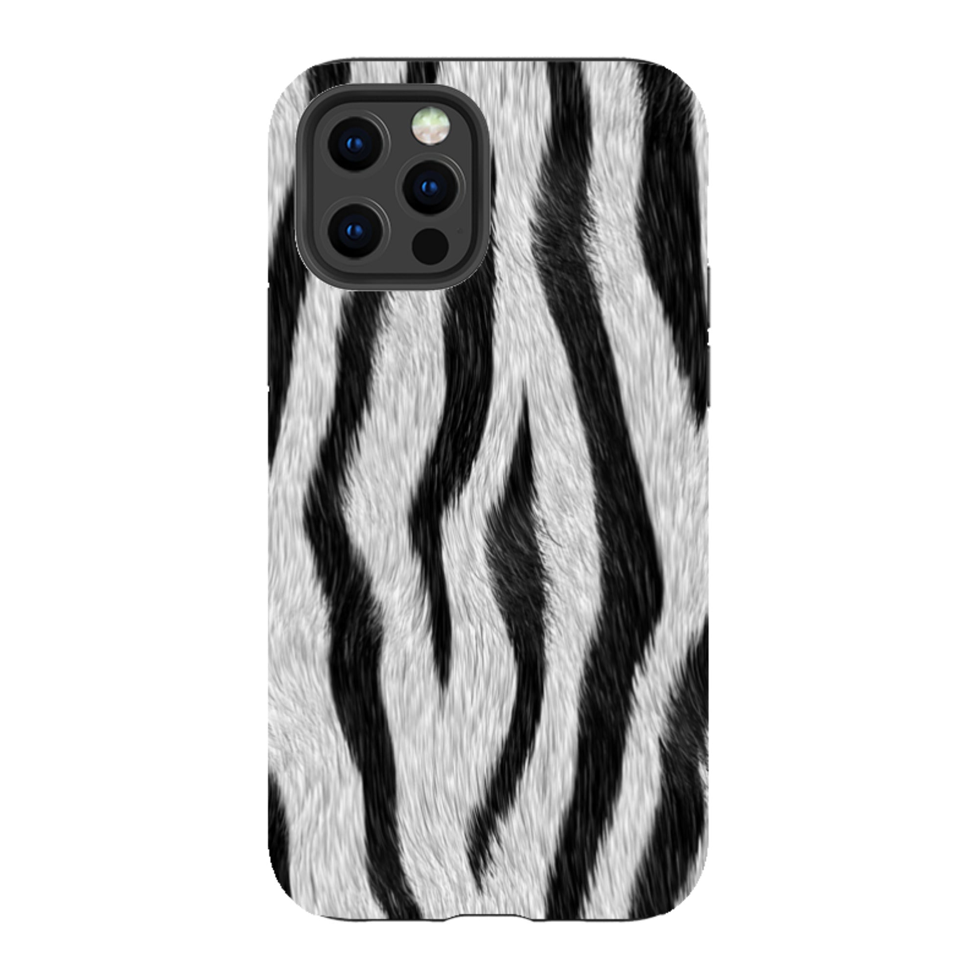 Zebra Groove - iPhone Tough Case