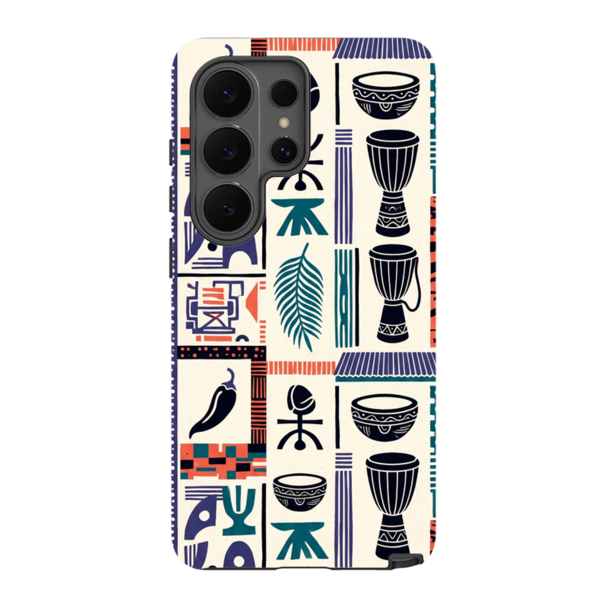 Market Day Icons by Ada Okoye Tough Case for Samsung Galaxy — Finnaij