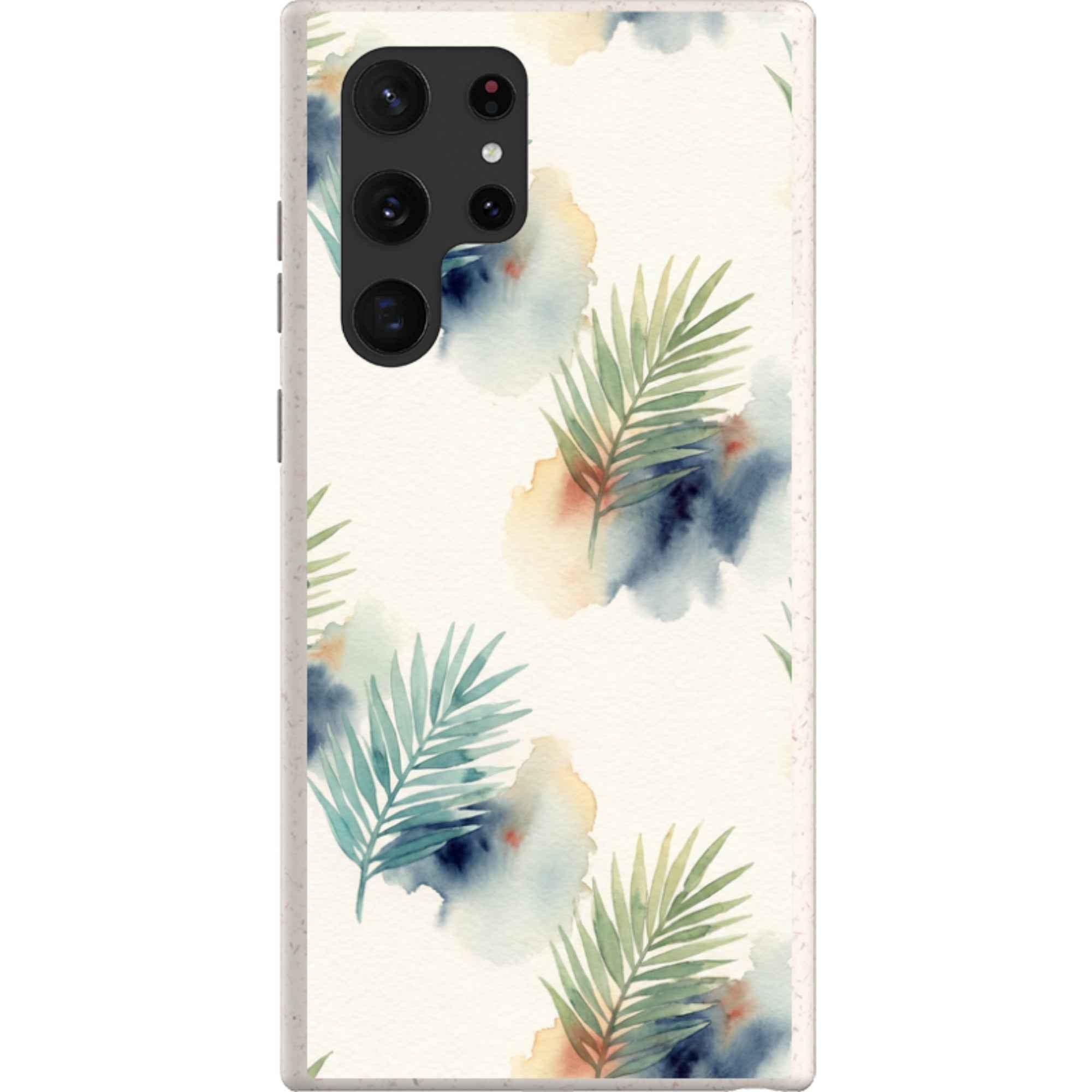 Palm Frond Breeze Pattern by Tobi Akinyemi - Samsung Galaxy Bio-degradable Case