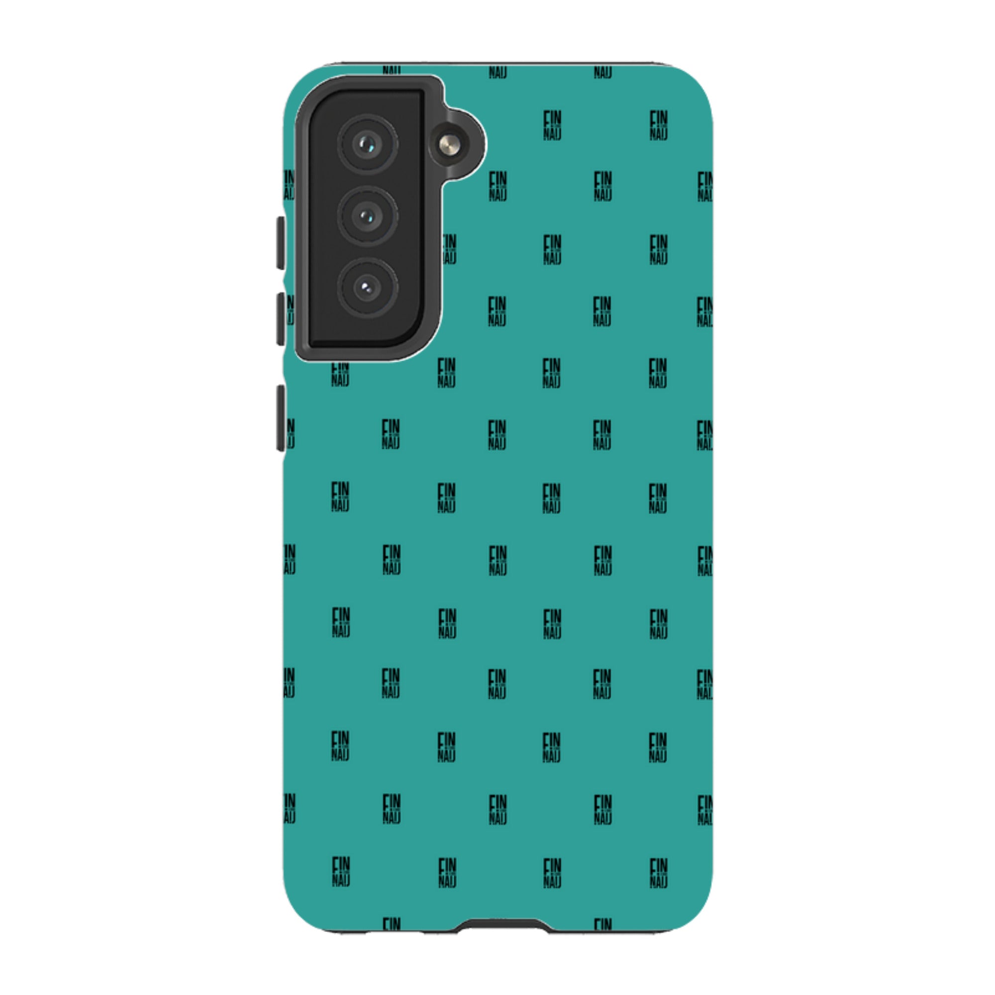 Monogram Teal — Samsung Galaxy Tough Case — Finnaij