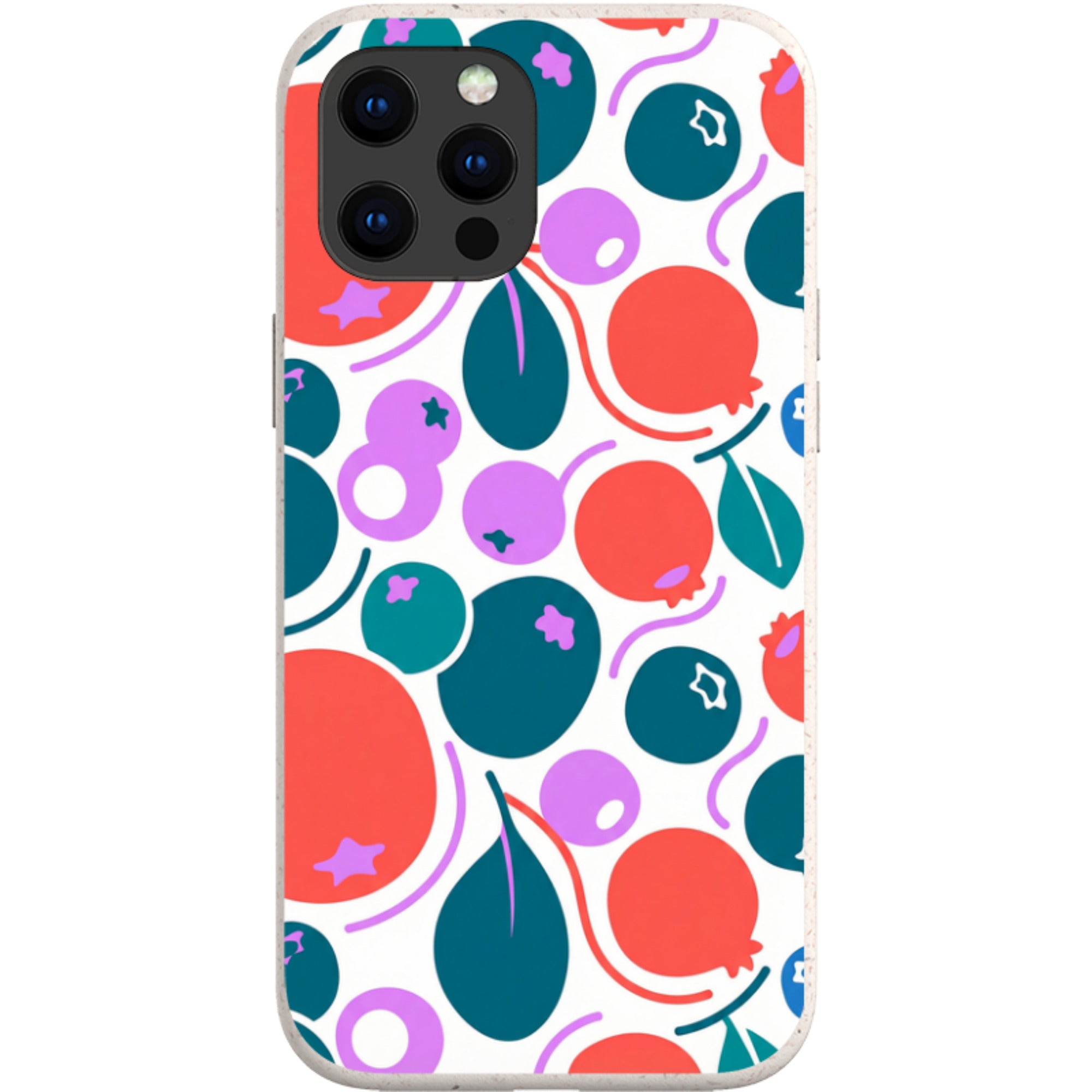 Berry Icon Remix by Salla Niemi — iPhone 13 Pro Max iPhone Bio-degradable Case — Finnaij